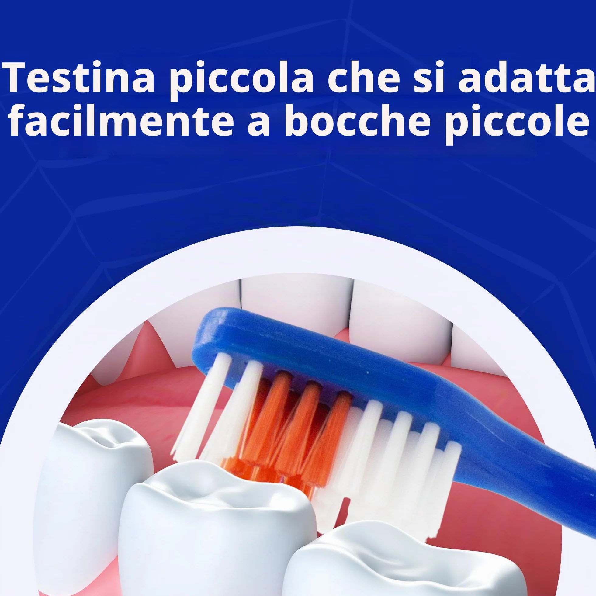 Mr. White Spiderman Spazzolino Luminoso da Denti Alimentato a Batteria