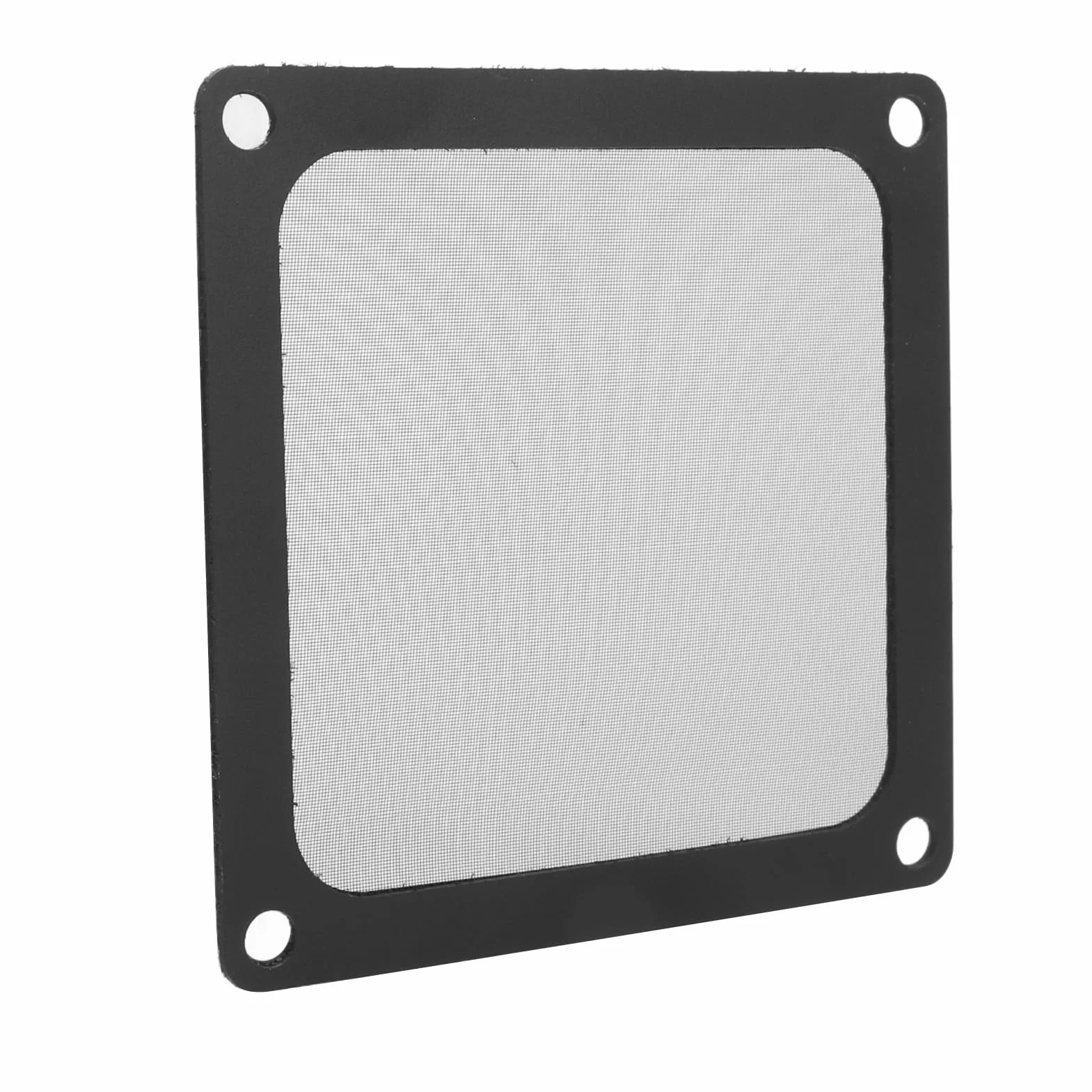 Filtro Antipolvere per Custodia PC, 5 Pezzi 80x80mm Ventola per Computer Filtro Antipolvere Mesh Telaio Magnetico Griglie di Copertura Filtro Antipolvere Nero
