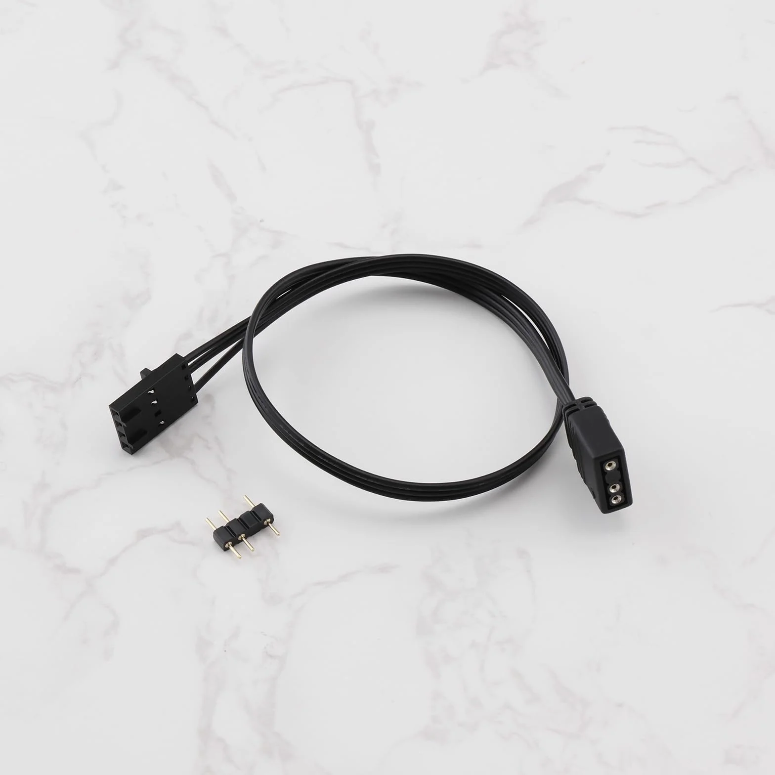 2 connettori adattatori ARGB da 25 cm a 4 pin RGB a standard 5 V a 3 pin ARGB compatibile con adattatore controller nave pirata QL LL120 ICUE Shenguang Sync