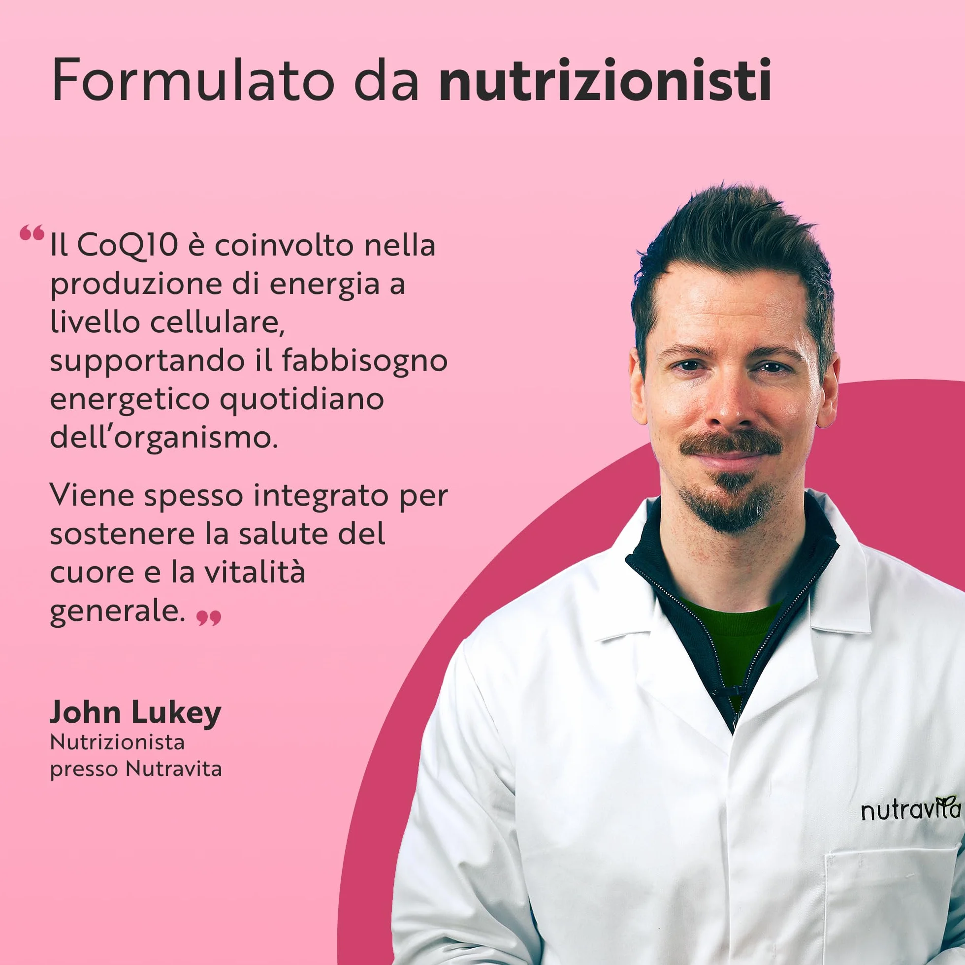 Nutravita Coenzima Q10 200mg - 120 Capsule Vegane, Ubichinone Puro al 100% - Alto Dosaggio