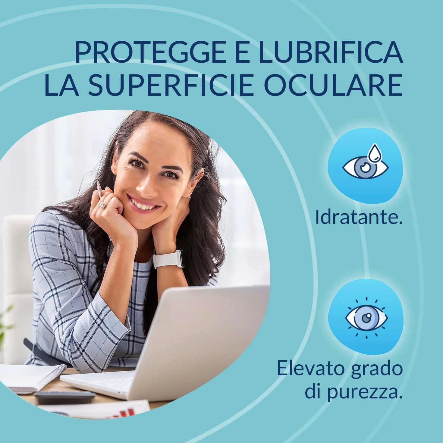 Fidia Farmaceutici Collirio Soluzione Oftalmica Isotonica Sterile con Acido Ialuronico Sale Sodico e Aminoacidi 10 ml