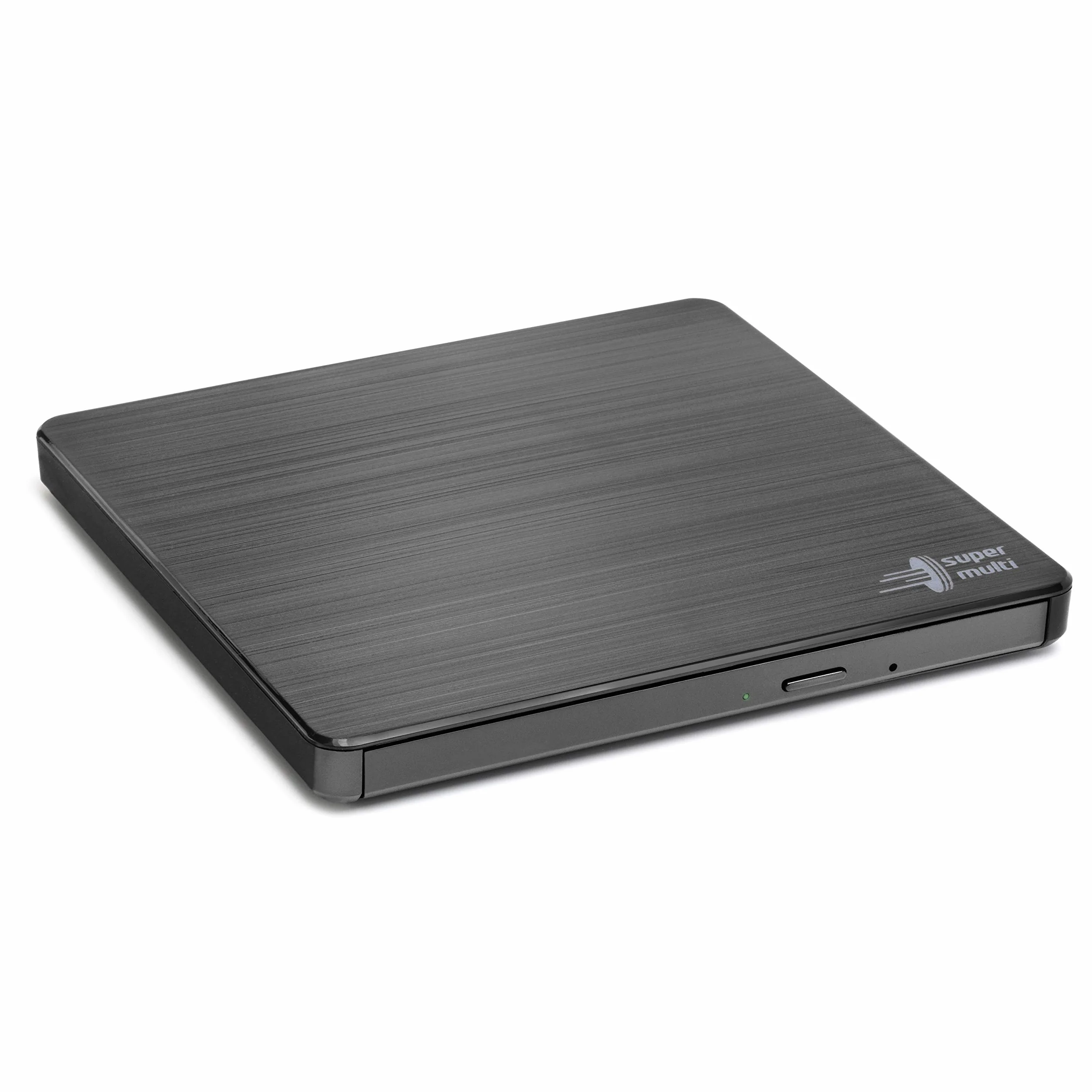 Hitachi-LG GP60 External DVD Drive, Slim Portable DVD Burner/Writer/Player for Laptop, Windows and Mac OS Compatible, USB 2.0, 8x Read/Write Speed - Black