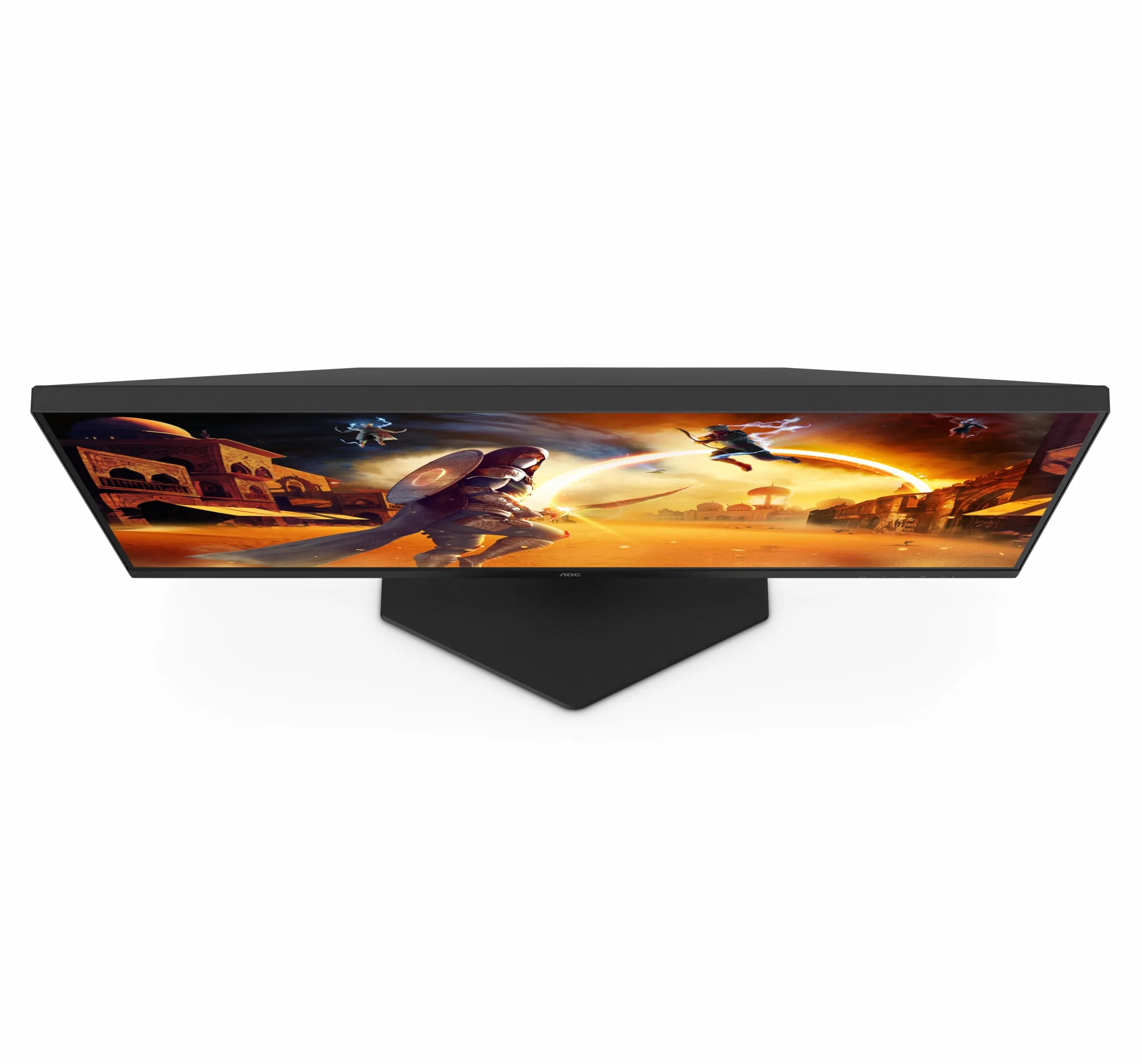 AOC Gaming Monitor 24G4XED 23.8 pollici, 1920x1080, FHD, 180Hz, Fast IPS Panel, 0.5ms MPRT, Speakers, (HDMI2x 2.0 DP 1x 1.4) Adaptive Sync, HDR10, G-Sync Compatible, Nero