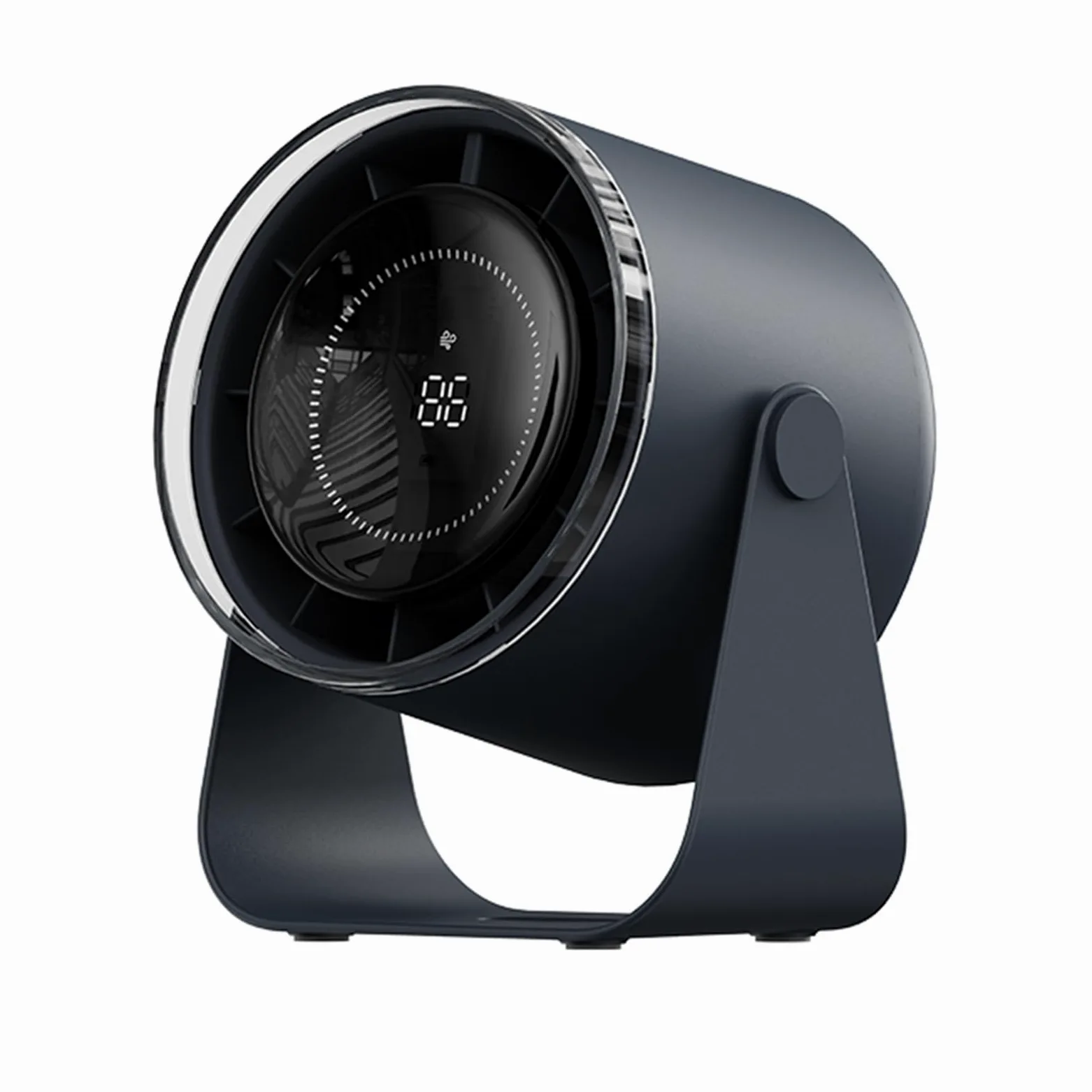 Moderno ventilatore USB ricaricabile efficiente scrivania di raffreddamento con cavo soggiorno confortevole lunga durata della batteria ventilatore da tavolo