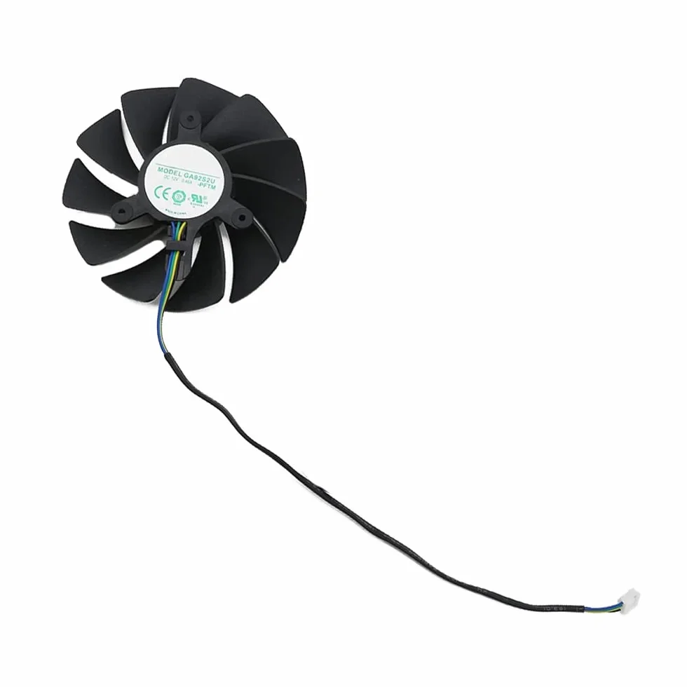 GA92S2U - Ventola per schede grafiche da 88 mm, compatibile con ZOTAC RTX 3080 3080 Ti 3090 3070 Ti AMP Holo, silenziosa ventola (A)