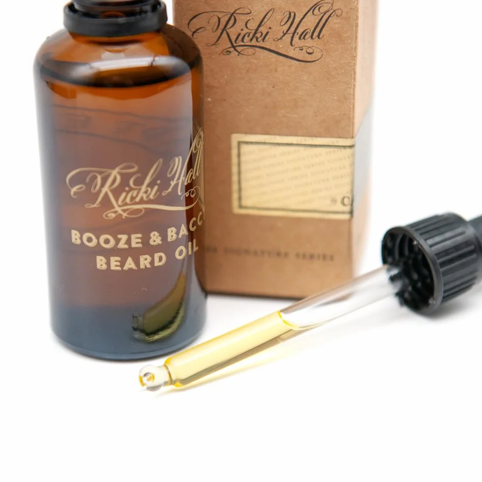 Captain Fawcett Ricki Hall's Booze & Baccy Beard Oil 10ml