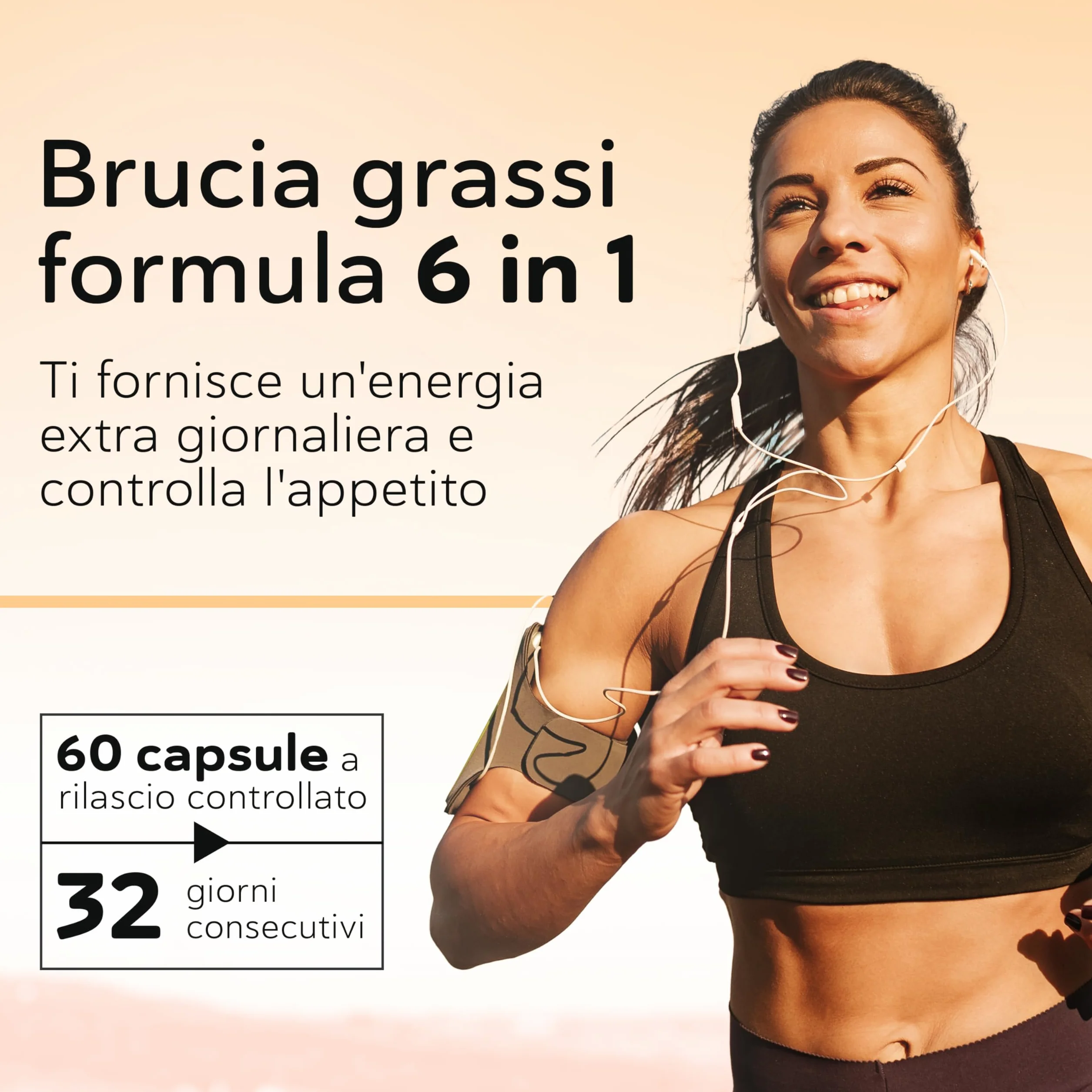 Natural Keto Brucia Grassi Potenti Veloci CUT – Dimagrante Forte Veloce Donna, Integratore con L-Carnitina Carnipure, Garcinia, Curcuma e Tè Verde