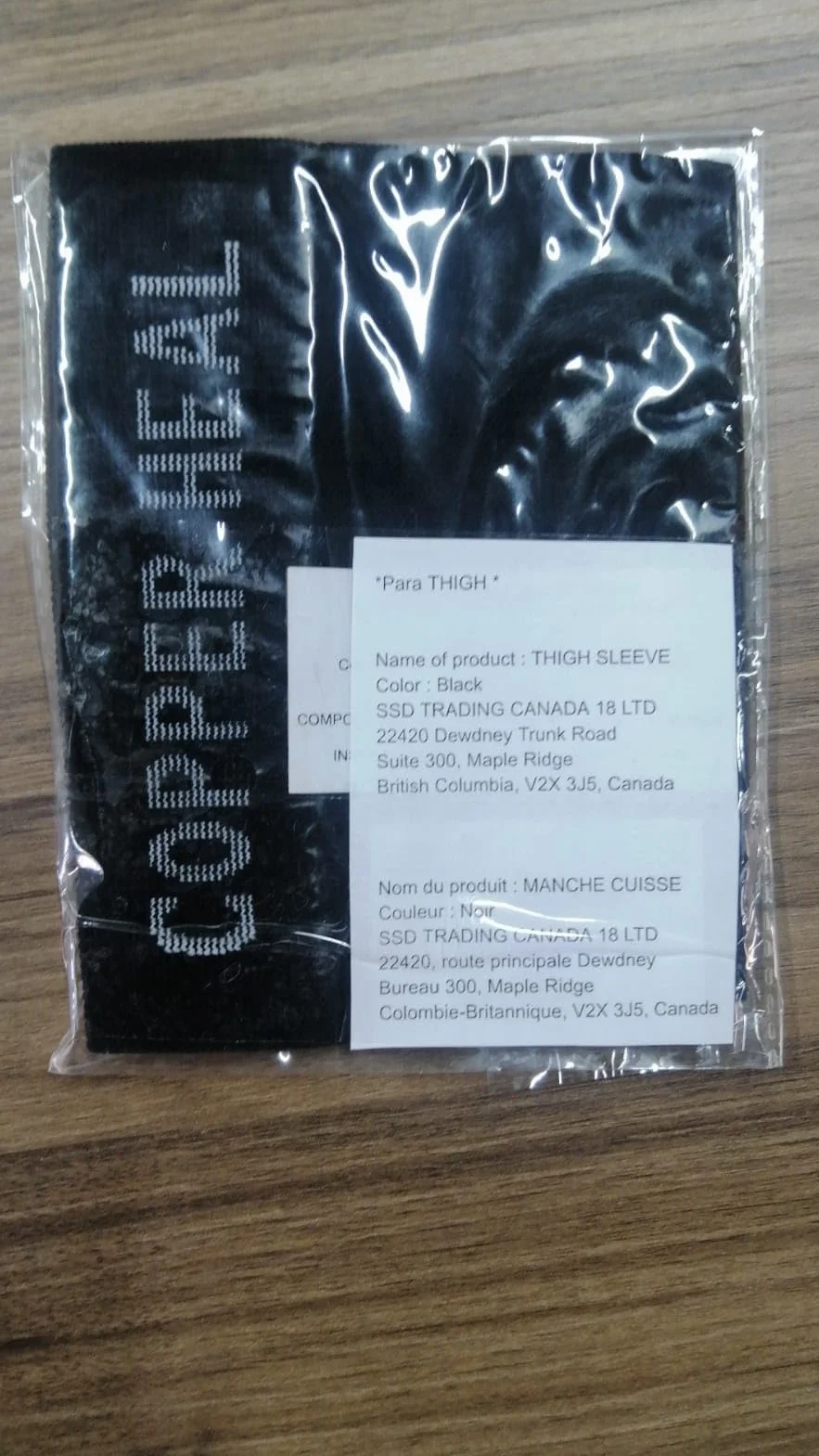 COPPER HEAL Cosciera Fascia di Recupero della Coscia Compressione Dolori Strappi Inguine Tutore Tendiniti Infortunio