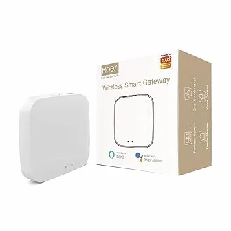 MOES Tuya ZigBee e BLE Multi-mode Smart Home Gateway WiFi Mesh Hub, funziona con Tuya ZigBee o prodotti BLE Smart Home, controllo vocale tramite Alexa Google Home