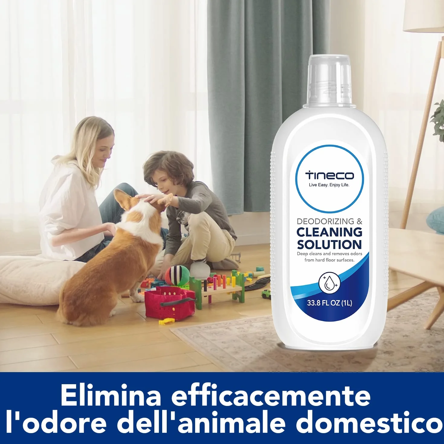 Tineco Detergente per pavimenti iFloor Y2 iFloor 5 FLOOR ONE S5 S6 S7 S9 Artist Stretch Serie 1L