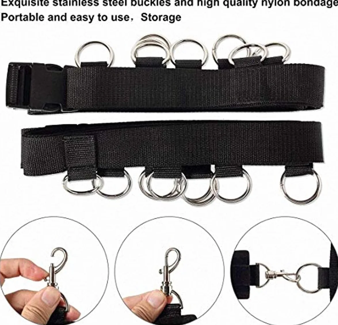 Manette Fisse sul Letto con Cinghie Stabilizzatrici
