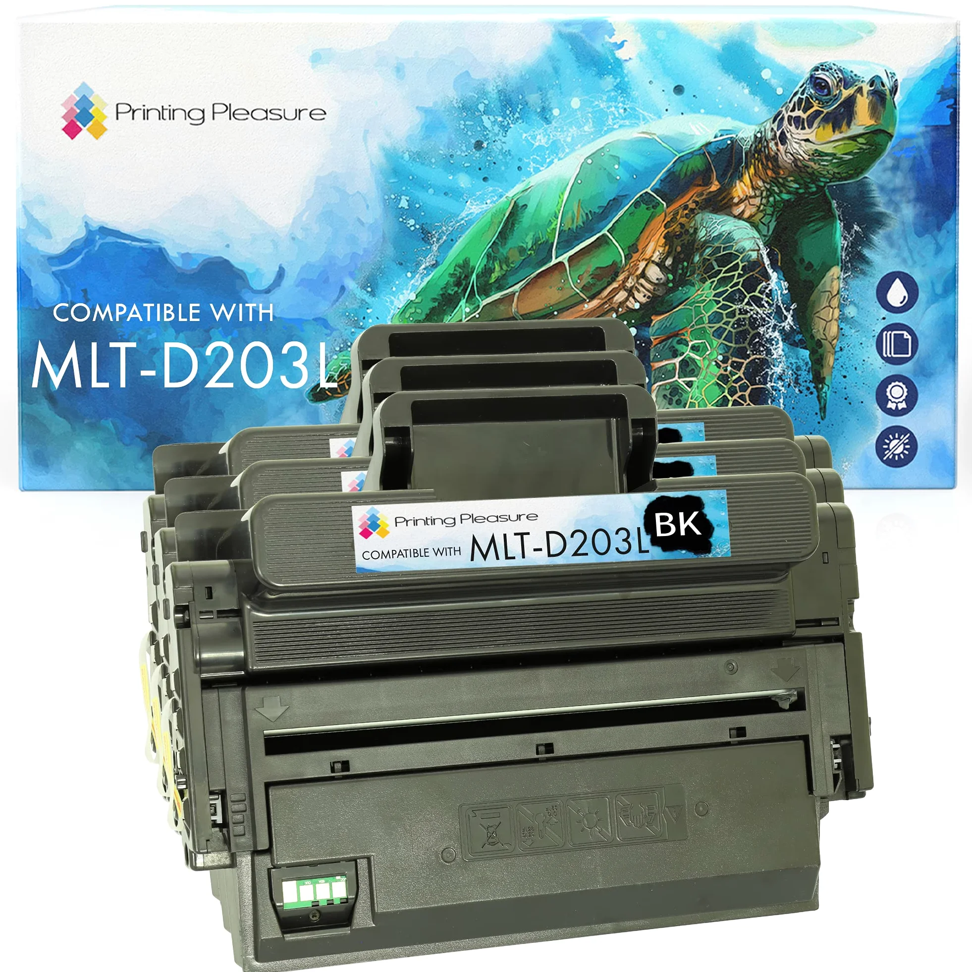 2 Toner Compatibili Cartuccia Laser per Samsung ProXpress SL-M3320 M3320ND M3370FD M3820 M3820ND M3820DW M3870 M3870FD M3870FW M4020 M4020ND M4020NX M4070 M4070FR - Nero, Alta Resa (5000 Pagine)