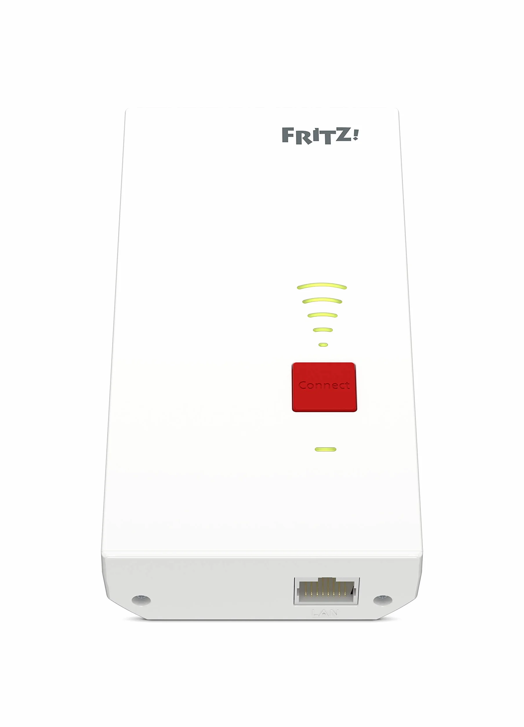 FRITZ!Repeater 2400 Edition International, Ripetitore - Wi-Fi Extender Dual Band Con 1.733 Mbit/s (5 GHz) & 600 Mbit/s (2,4 GHz), Mesh, Access Point, 1x Gigabit LAN, Interfaccia In Italiano