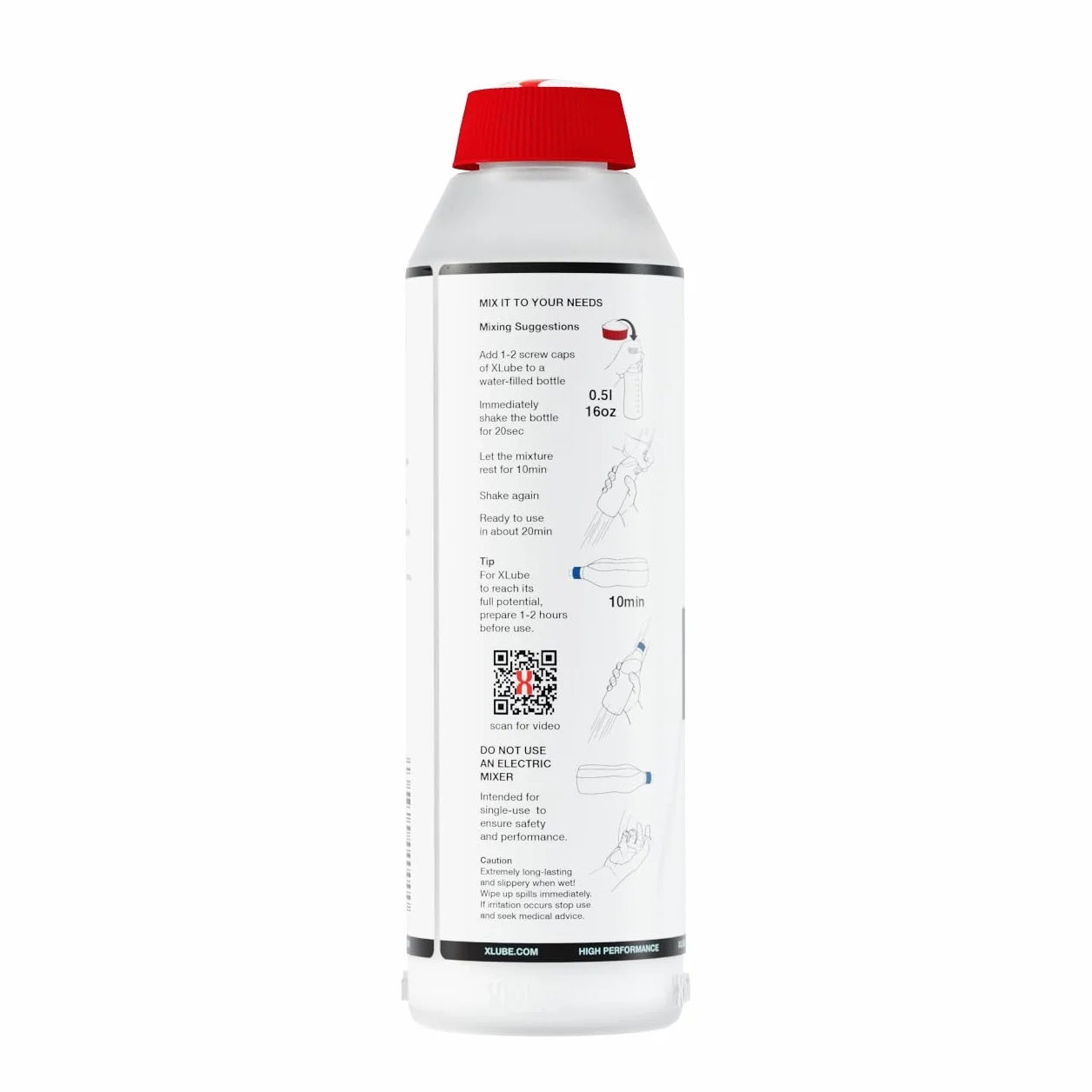 XLube Lubrificante in polvere a base d'acqua a lunga durata