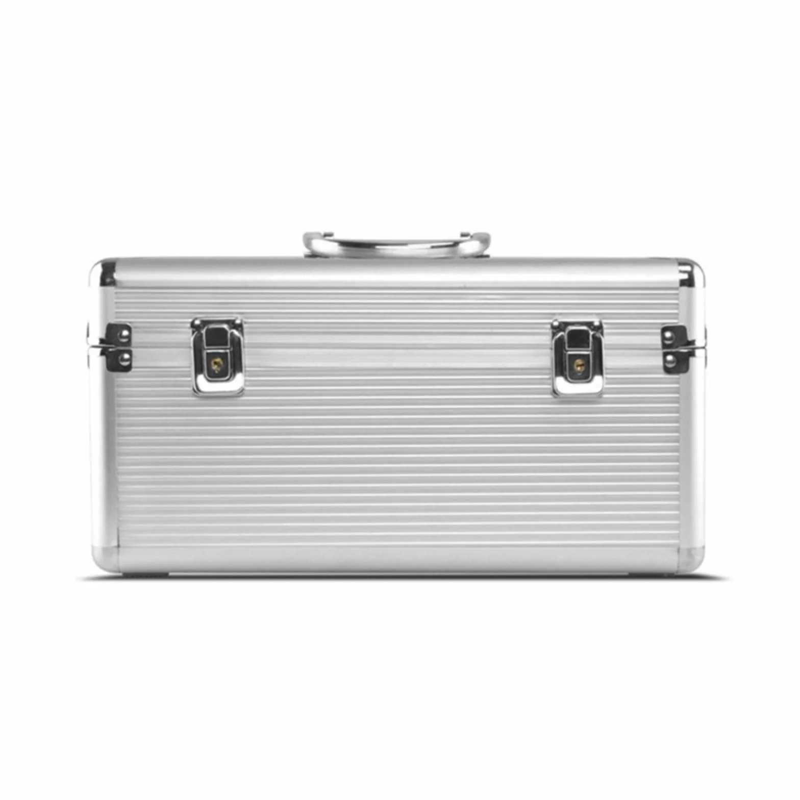 Custodia per hard disk in alluminio, 8 x 3,5 e 6 x 2,5 | 10 x 3,5 pollici / 8 x 3,5 pollici e 6 x 2 hard disk portatili per classificazione e archiviazione