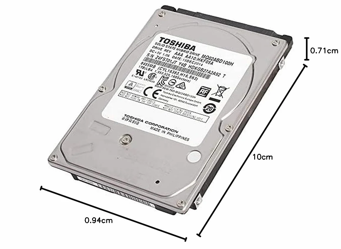 1TB Hybrid Sshd 5.4 K 2.5