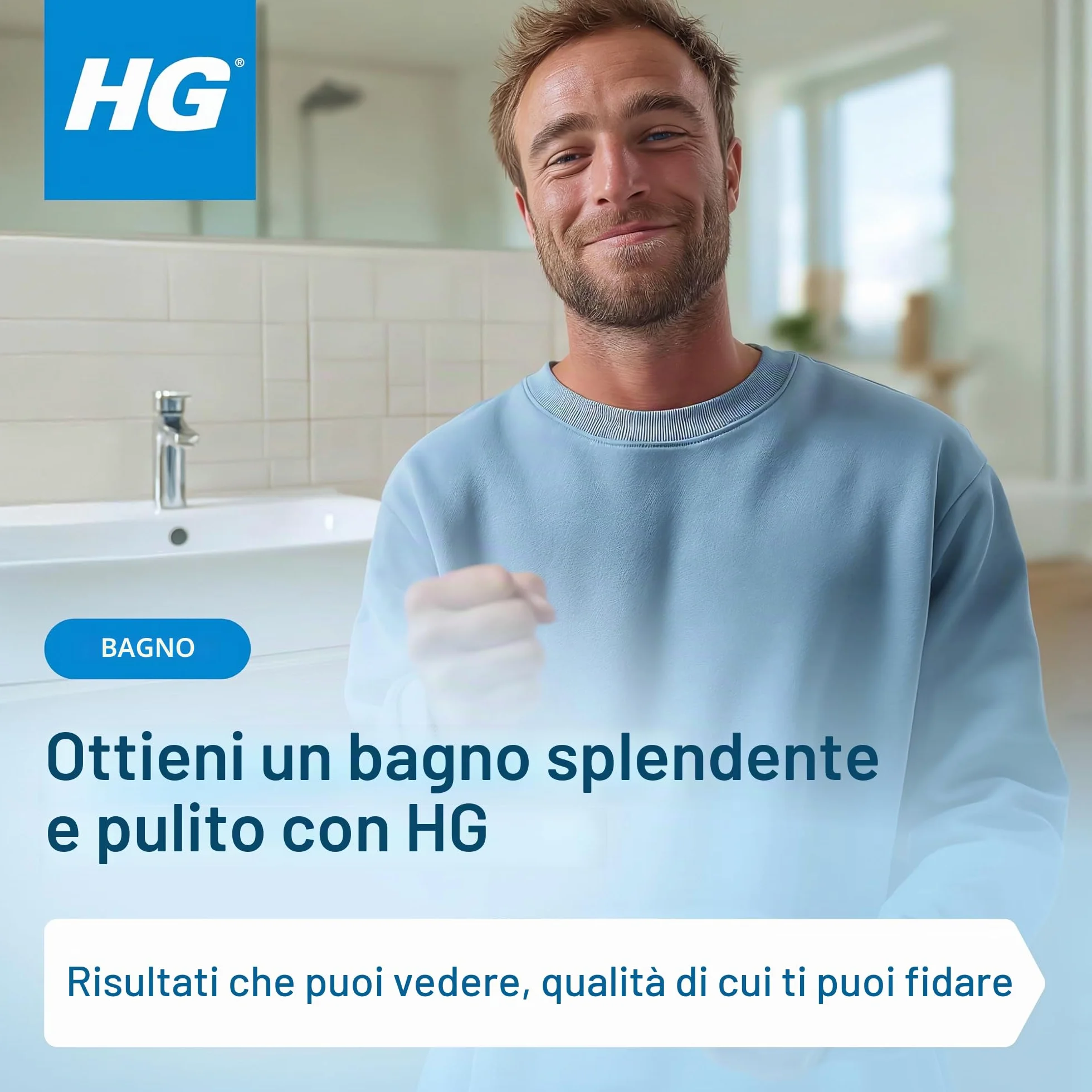 HG Schiuma spray per la rimozione della muffa, 500 ml