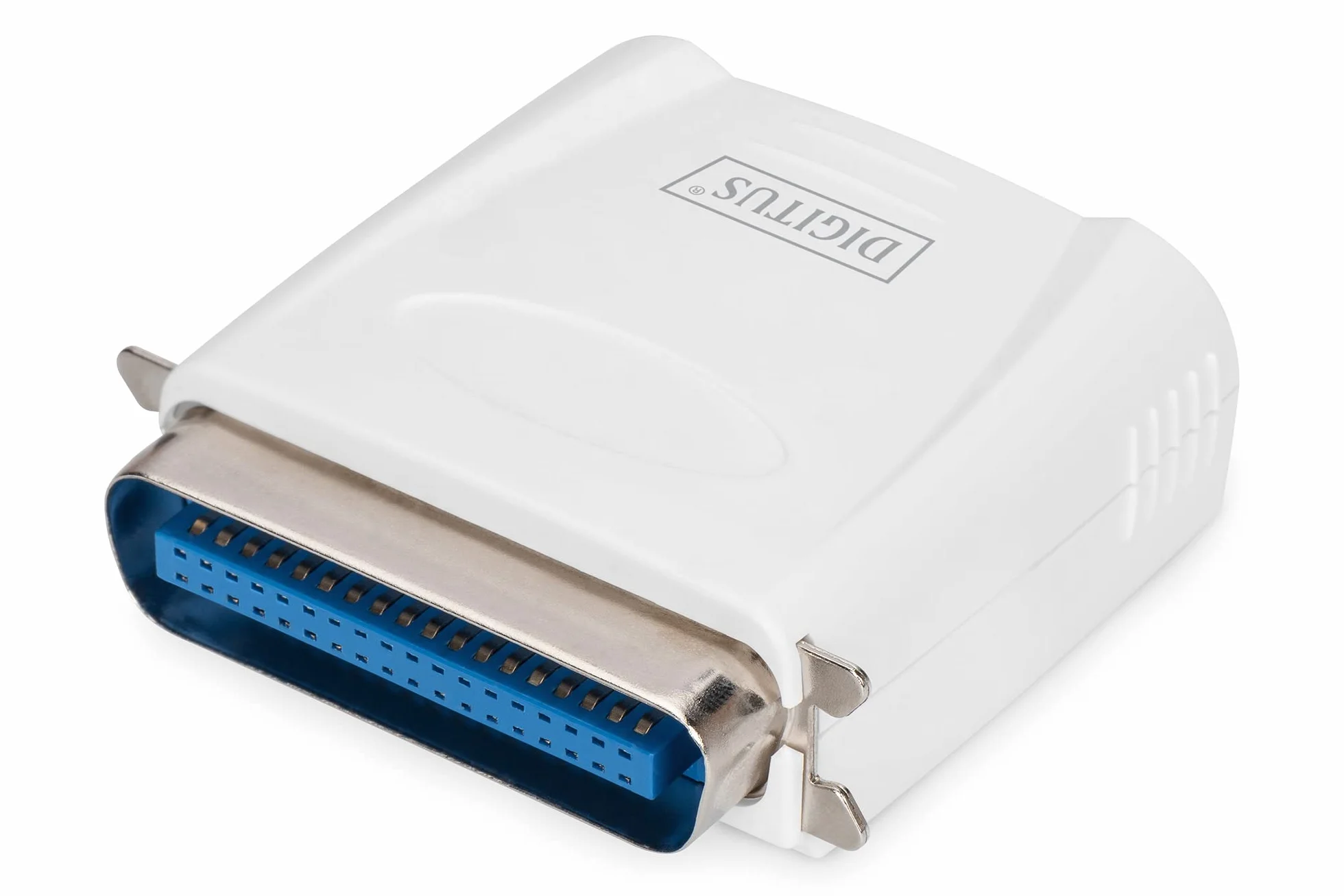 Digitus DN13001 Print Server di Rete con Una Porta Rj45 10/100 Mbps per Stampanti Centronics Parallele 36 Poli