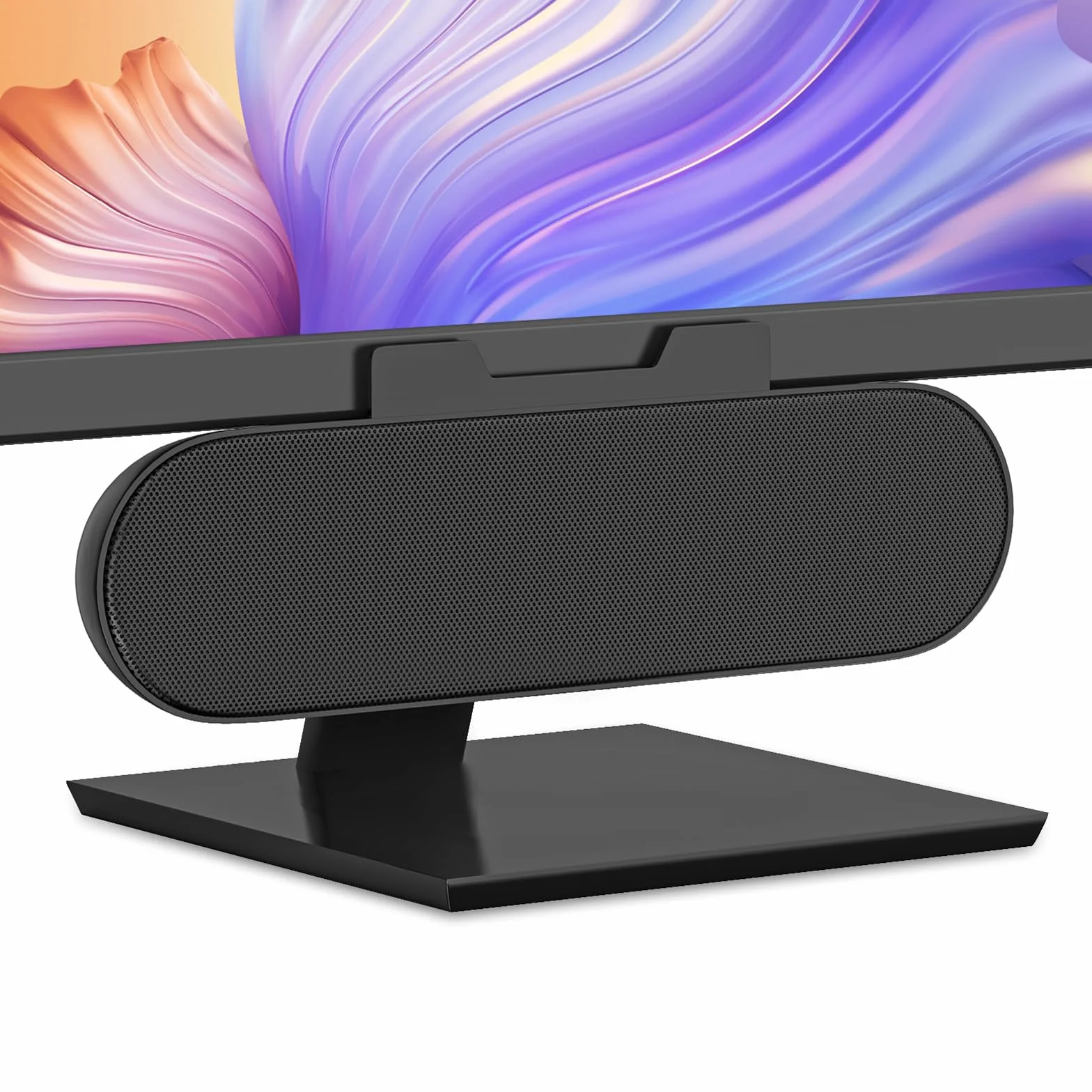 Altoparlante PC USB Portatile Soundbar con Design a Clip per Monitor Plug and Play
