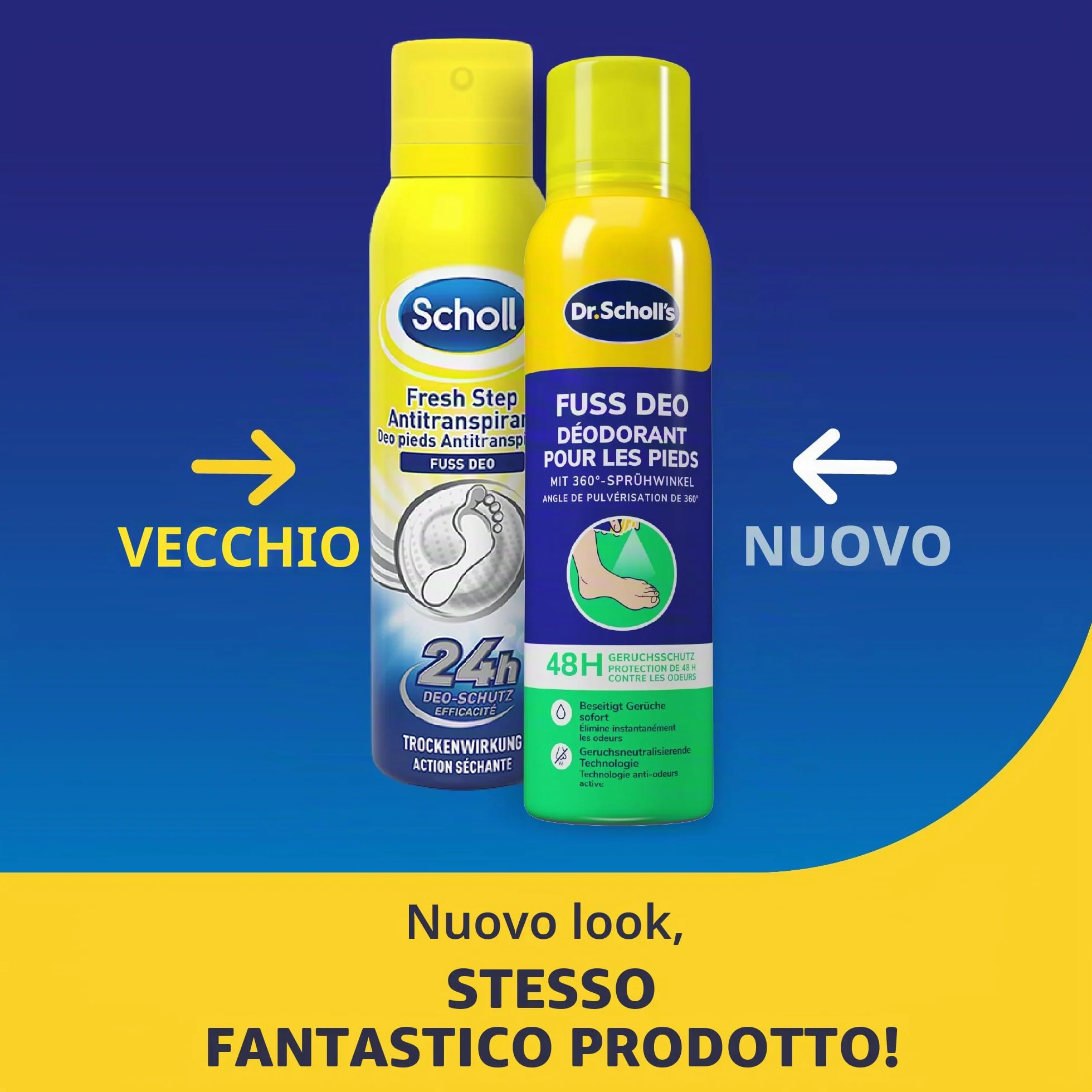 Scholl Fresh Step Extra Fresco spray per piedi 150 ml