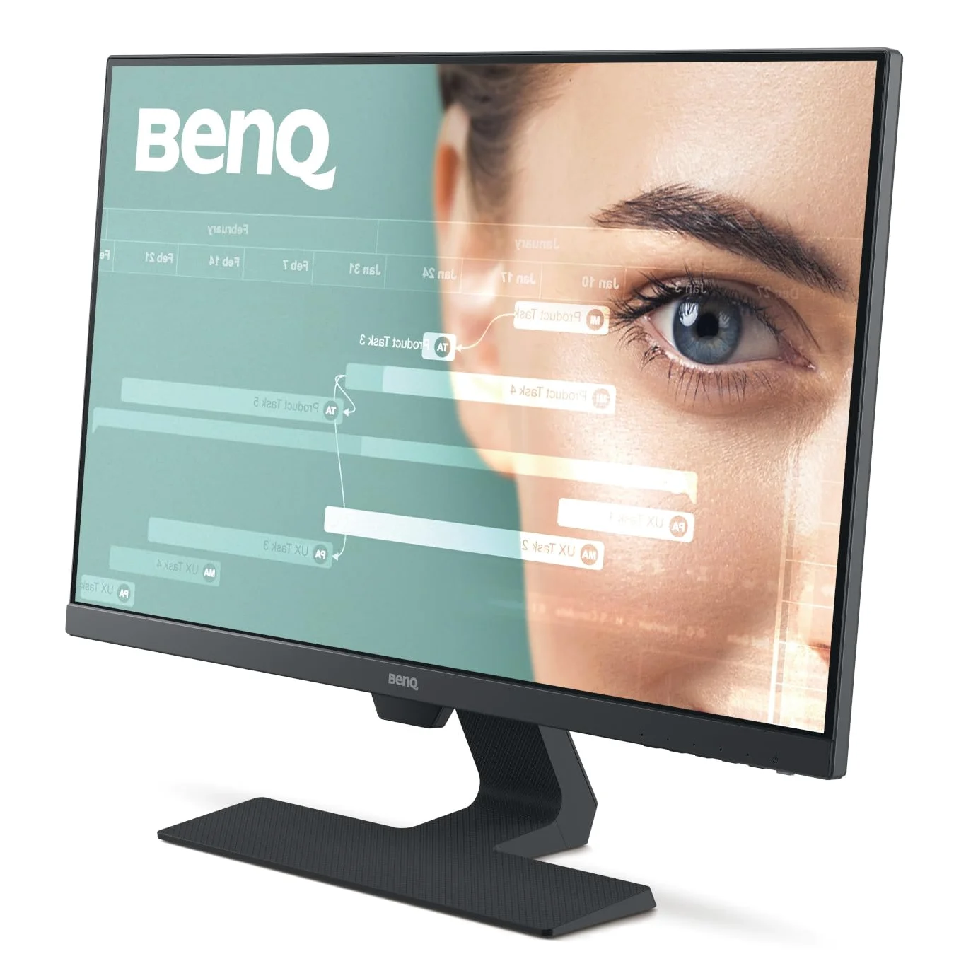 BenQ GW2480 24" 1080p LED IPS Monitor per Home Office