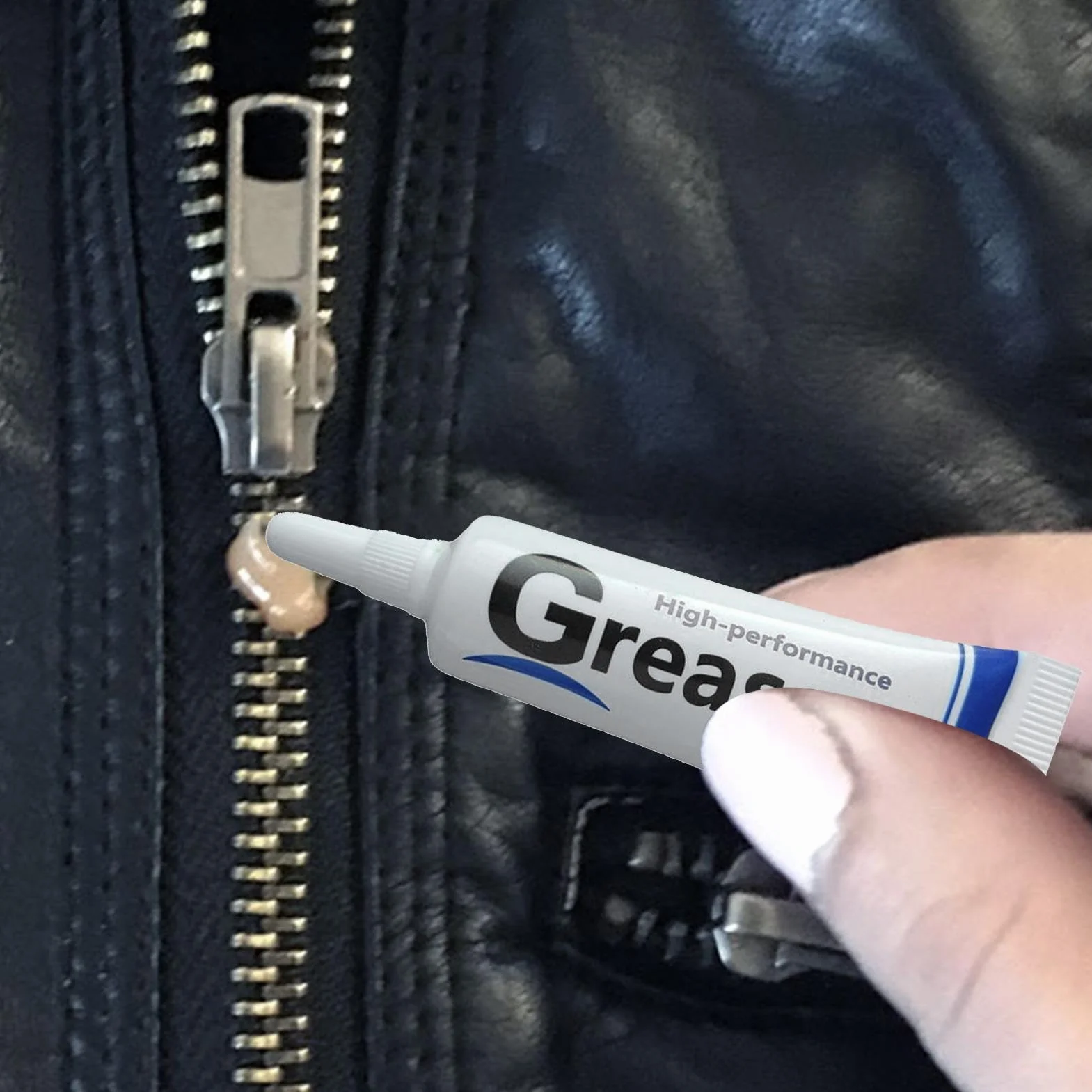 Zip-Pull grasso a scatto lubrificante per cerniere impermeabile 5 pezzi