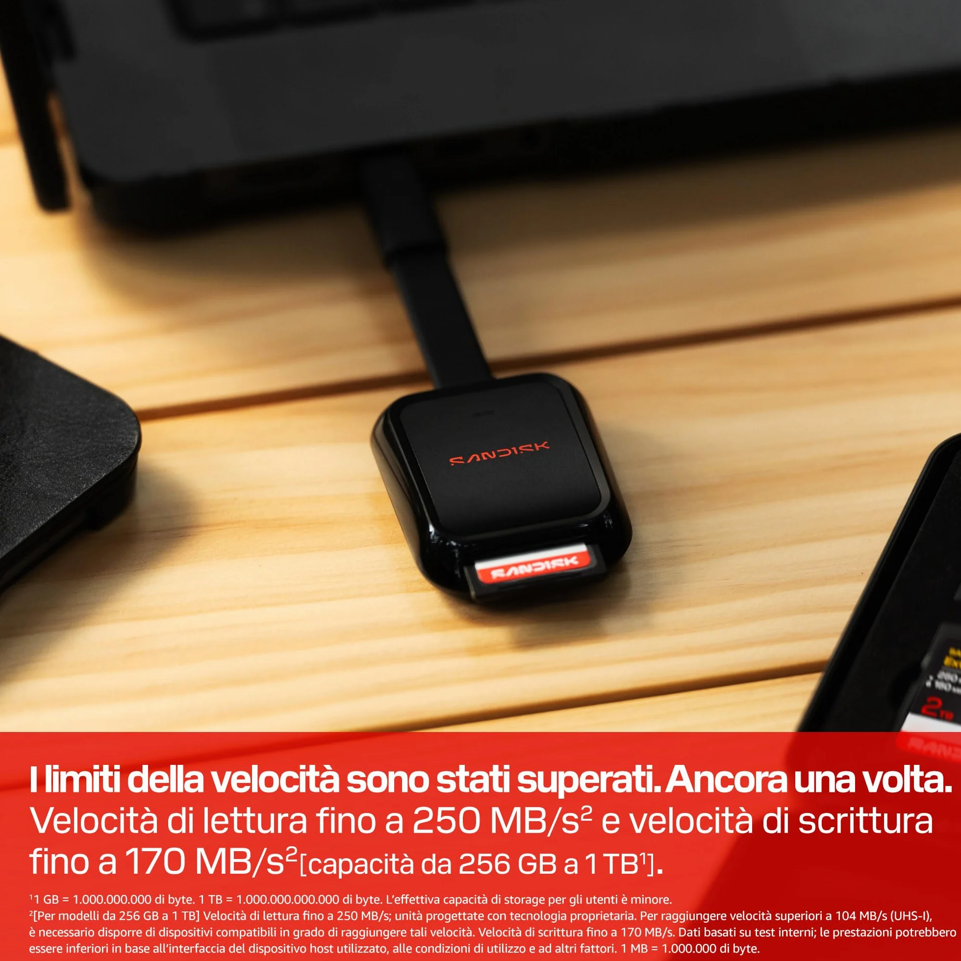 SANDISK Extreme PRO Scheda SD UHS-I da 128 GB (velocità di lettura fino a 250 MB/s e velocità di scrittura fino a 120 MB/s, video in 4K UHD, U3, V30) Memory Zone App