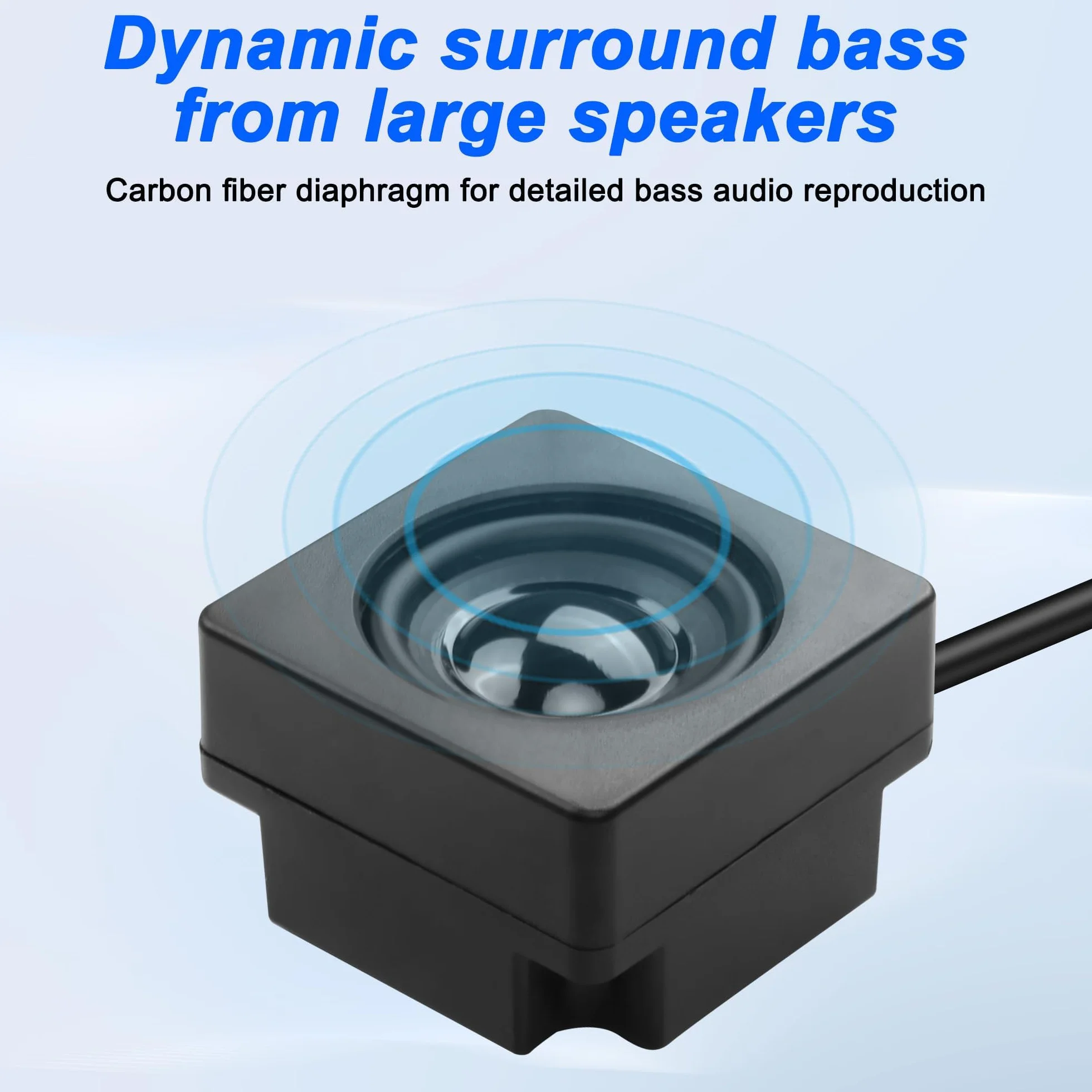 Altoparlante USB TRS regolazione volume stereo per PC laptop telefono 1,2 m