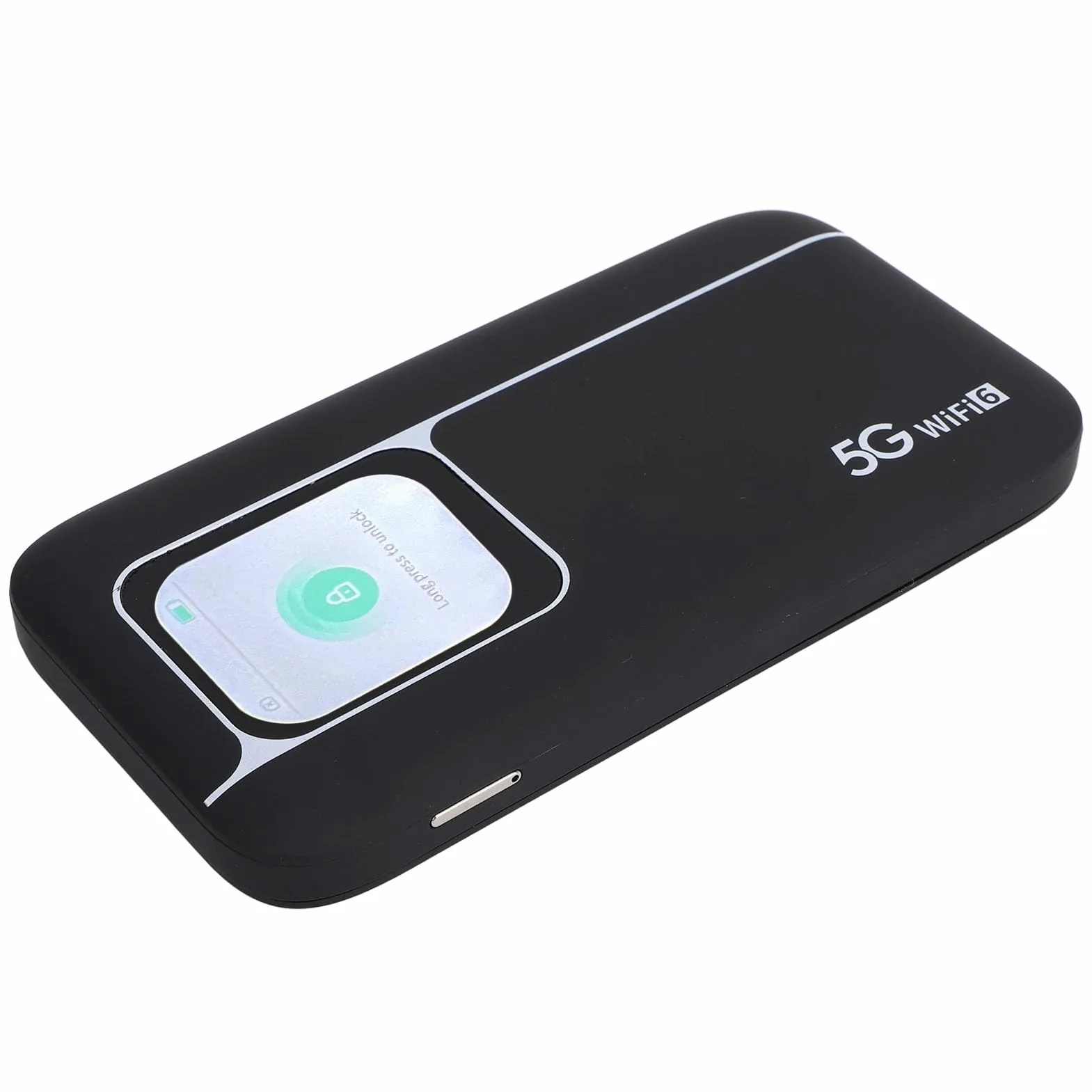 aqxreight Router Wi-Fi 6 5G Mobile Hotspot, 7100mAh, IP67, for Outdoor | 2.77Gbps speed, -band, connects 16 devices, supports 5G/4G/3G, for travel