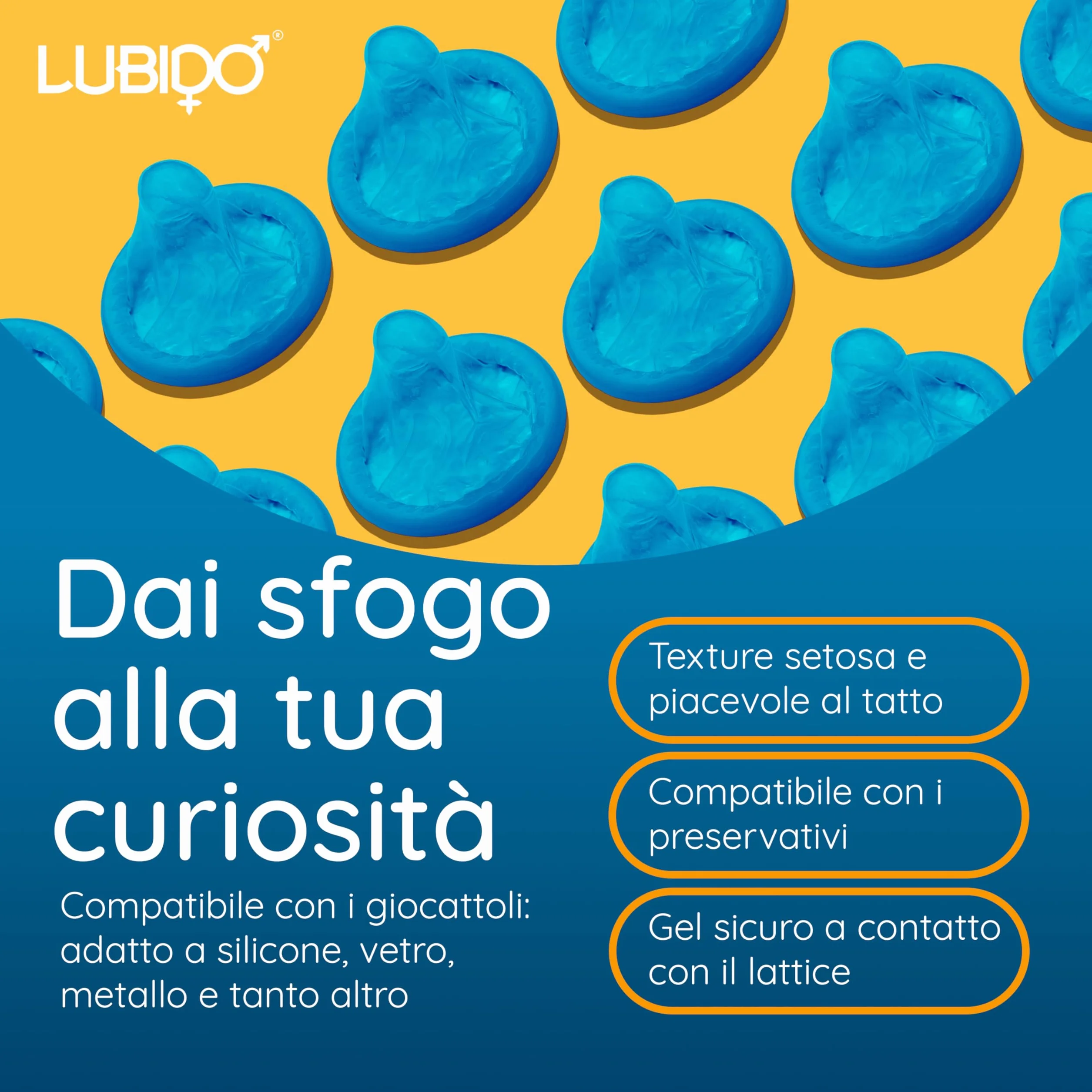 Lubido Gel lubrificante all’Aloe a base d'acqua per Anale 250 ml