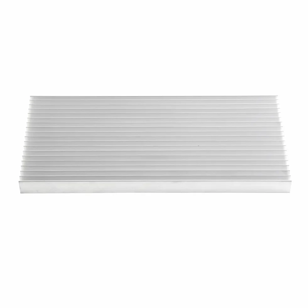 Jadeshay Dissipatori LED 1pc Dissipatore di Calore in Alluminio Heatsink per Dispositivi a Semiconduttore a Transistor a luce LED ad alta Potenza, 300 * 140 * 20 MM, Bianco