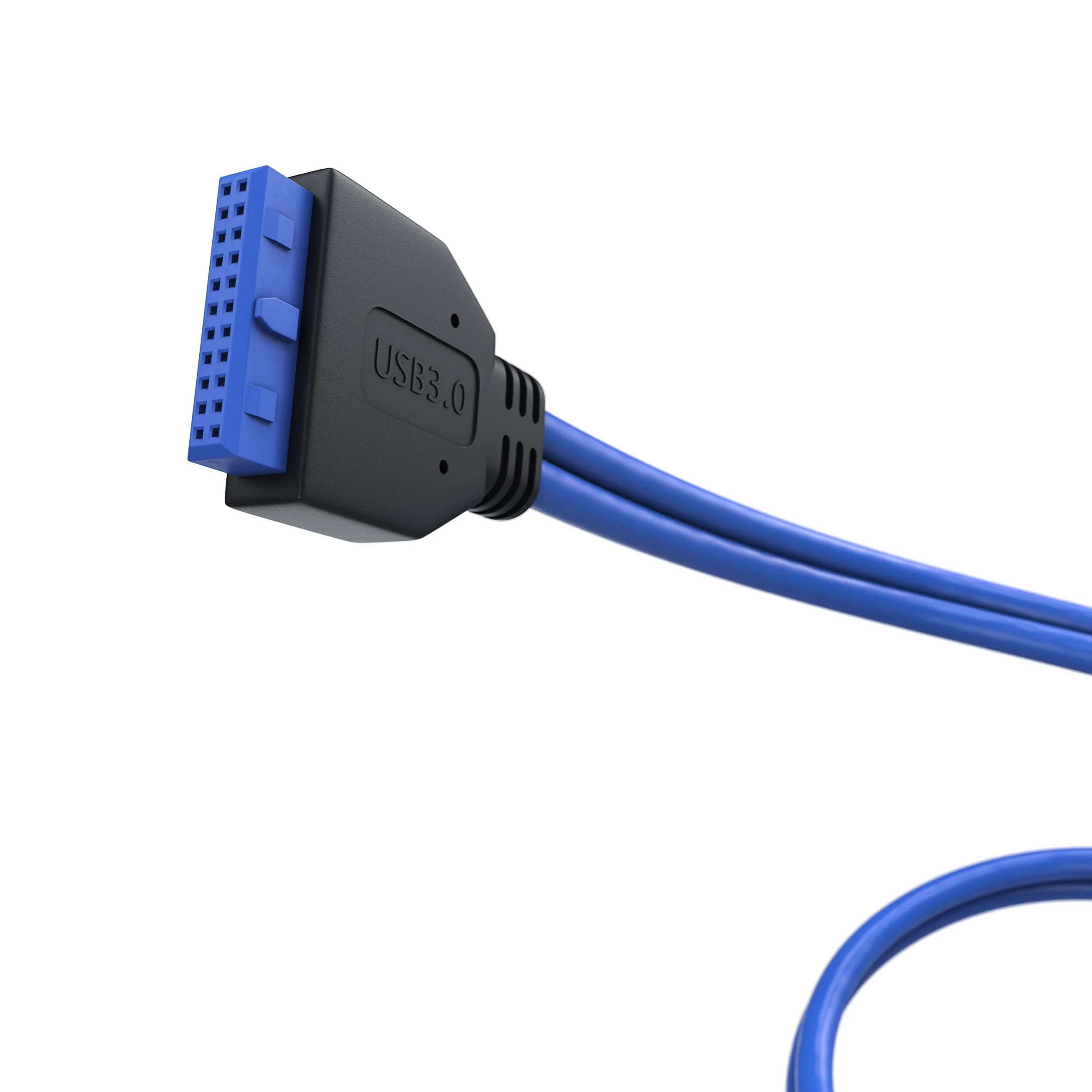 CSL - Pannello Frontale USB 3.2 Super Speed Hub per Drive da 3,5 inch con Cavetto per Scheda Madre a 19 Pin Lungo 50 cm - 8 Viti Incluse – Lettore Schede – Espansione Mobile Rack