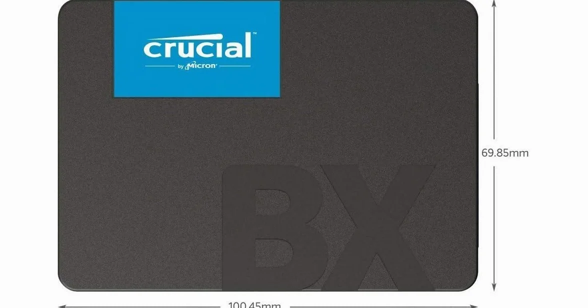 Crucial - Disco Ssd Interno - Bx500 - 500 Gb - 2,5 Pollici (ct500bx500sd1)