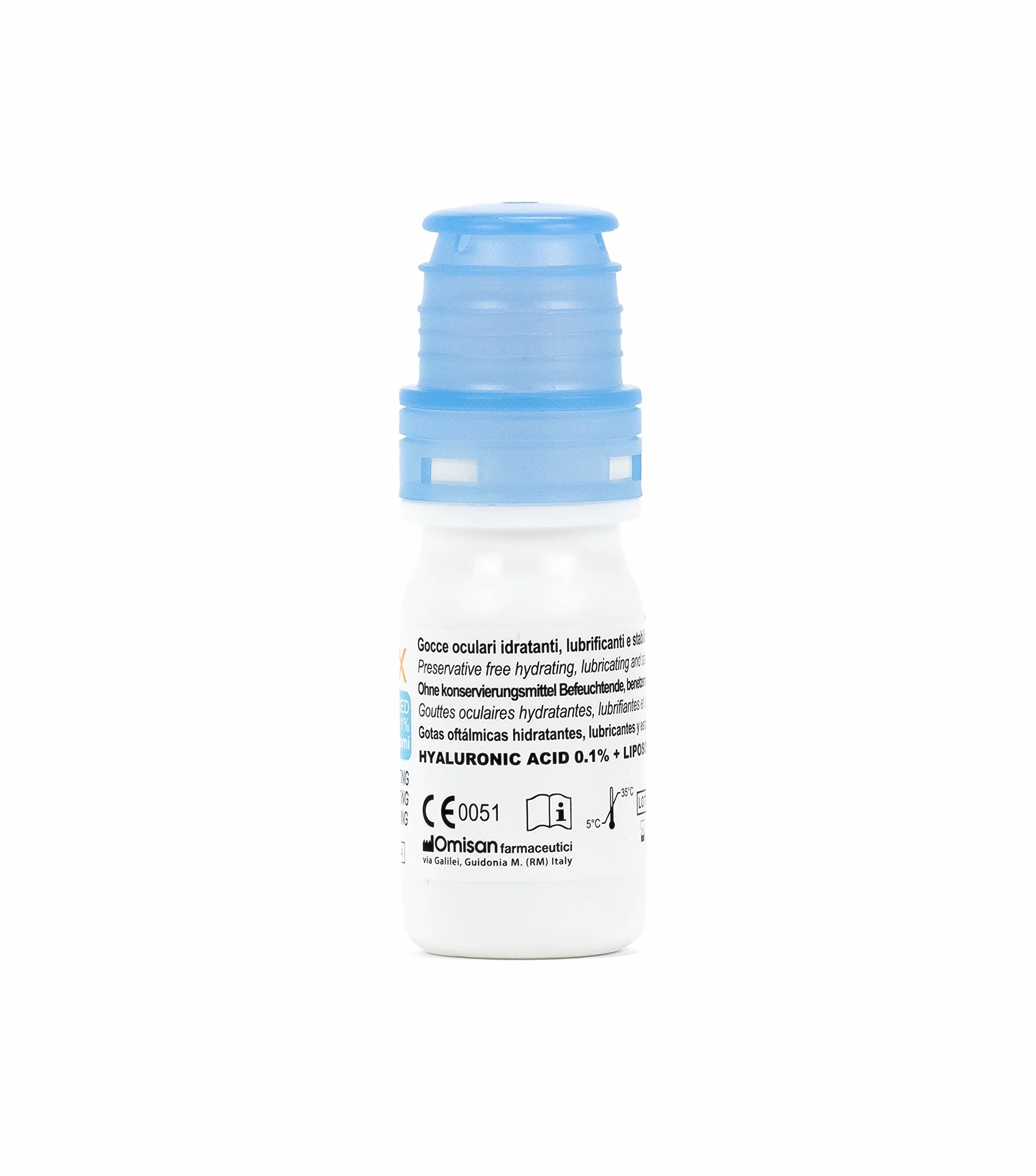 Sodyal X LIPO Gocce oculari Acido ialuronico cross-linkato Fosfolipidi senza conservanti 10 ml