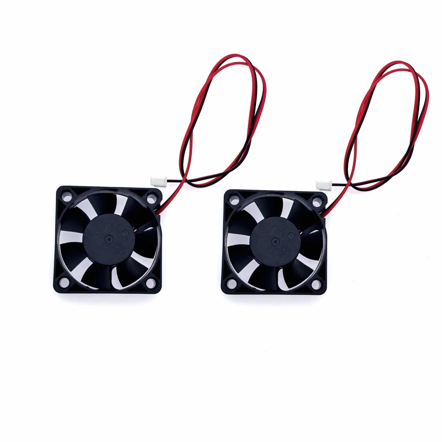 JZK 2PCS 50x50x15mm DC 12V mini ventola di raffreddamento 50mm con 2 pin, 6700 rpm, 0.12A, 5015 piccola ventola DC brushless 5cm per raffreddamento o ventilazione, ventola per stampante 3D