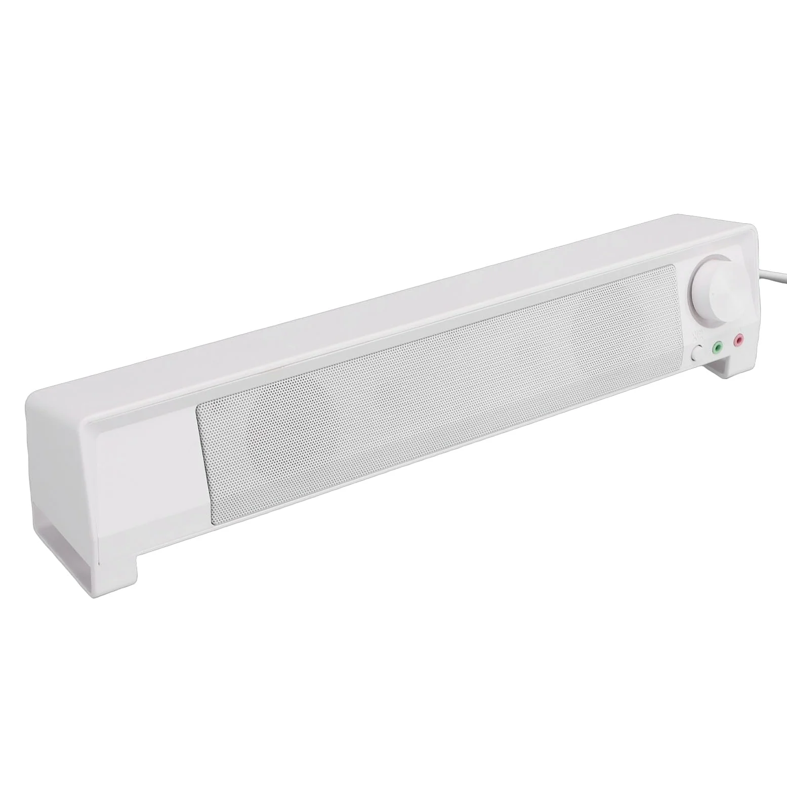 Altoparlante da Tavolo USB Suono Surround 3D con Microfono Look Moderno per Uso Domestico e in Ufficio ABS Compatto 14,96 X 3,15 X 2,76 Pollici