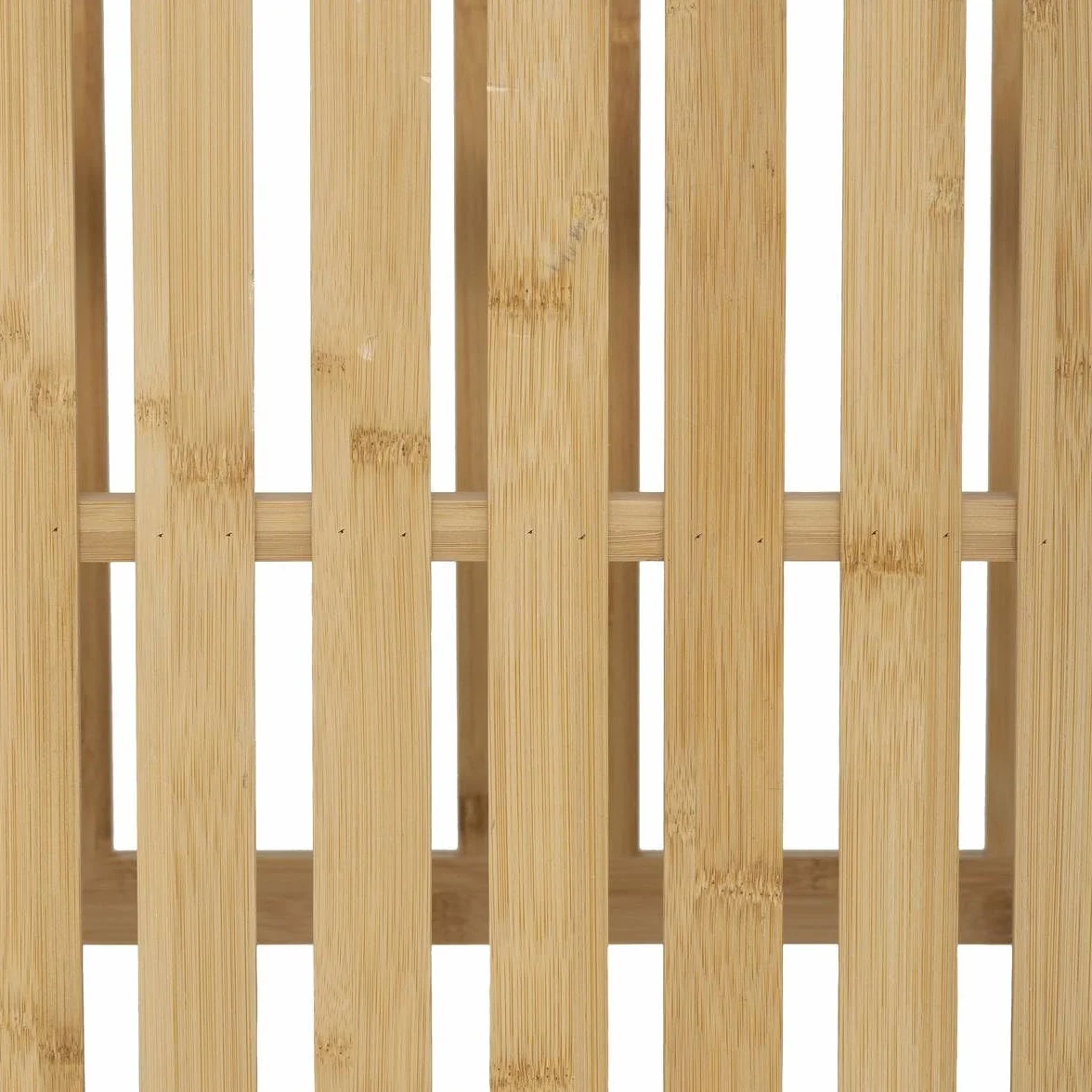5 five simply smart 5five - panca portaoggetti tidy box con 2 cestini in bambù marrone 66,8x35cm