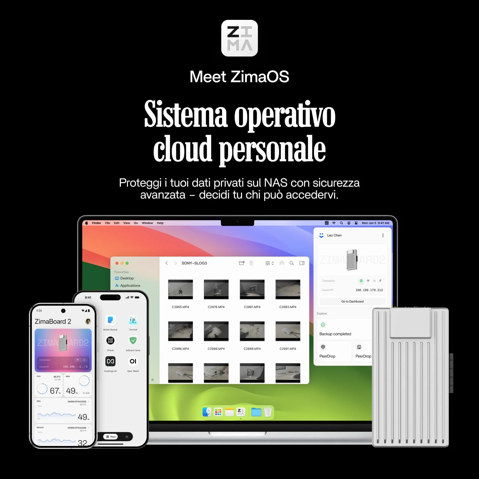 ZimaBoard 2 832 Server Domestico Mini NAS Fai-da-te Personal Cloud Intel N150 4 Core 8GB LPDDR5 RAM PCIe 3.0 Doppia LAN 2.5G Barebone