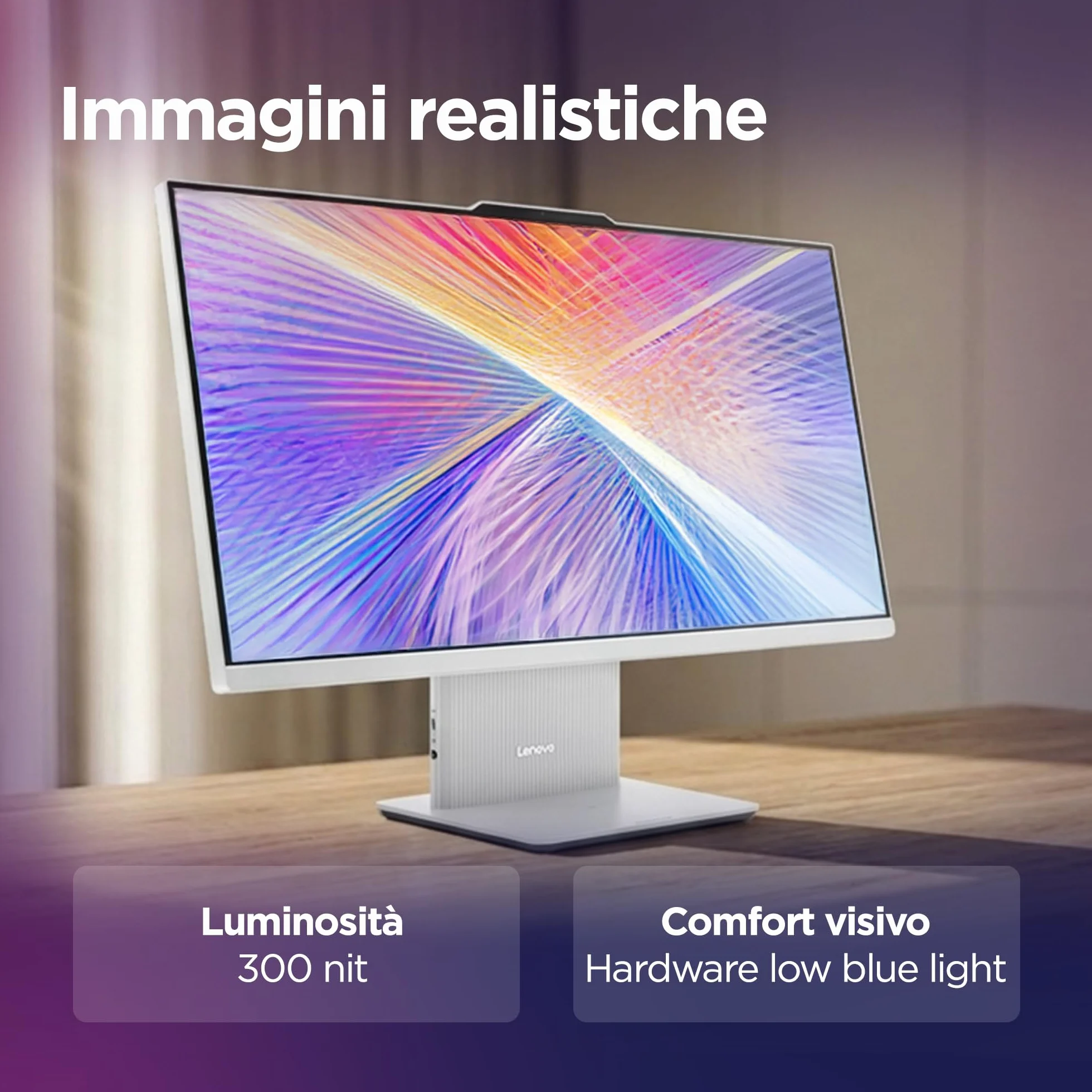 Lenovo IdeaCentre All-In-One 27" FHD Intel Core Ultra 7 256V 512GB SSD 16GB RAM WiFi 6 Windows 11