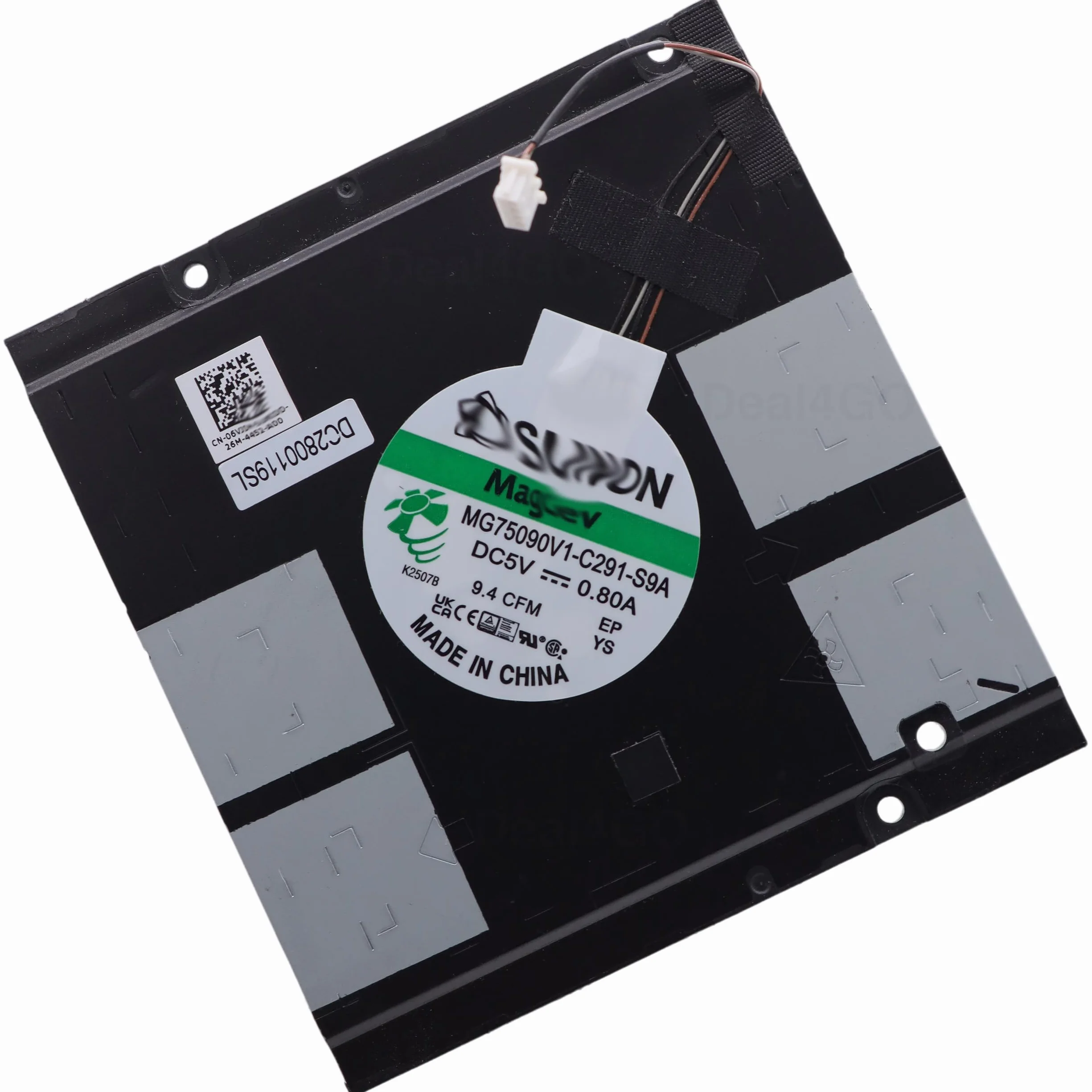Deal4GO Ventola di raffreddamento grafica GPU discreta 6VJDM 06VJDM MG75090V1-C291-S9A Sostituzione per Dell Precision 7770 7780