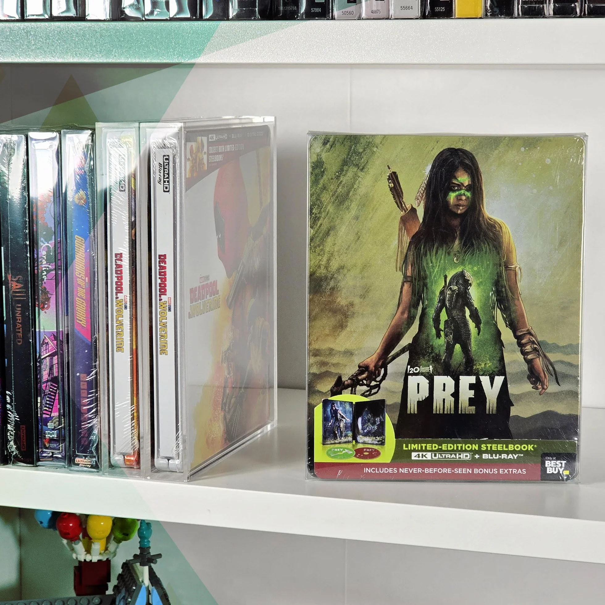 Malko Blu-ray Steelbook Custodia protettiva compatibile anche con 4K Steelbook Arrow Video & Criterion (confezione da 20)