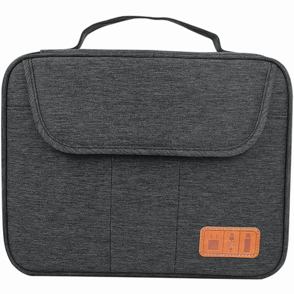 Angoily Organizer per Cavi da Esterno Strati Custodia per Dispositivi Elettronici e Digitali Borsa per Organizzare Cavi Accessori e Dispositivi Vari Spazio di Archiviazione Ampio