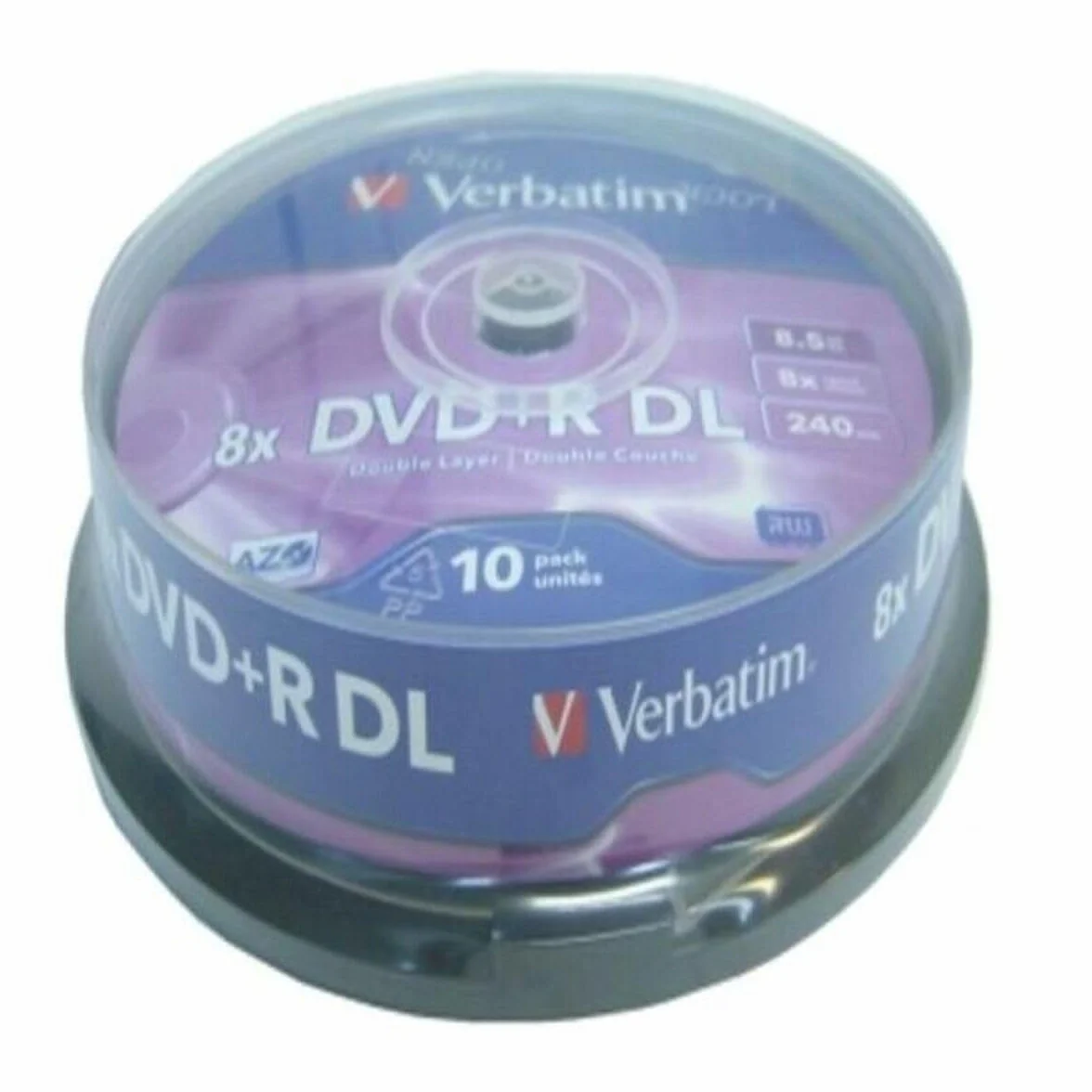Verbatim Spindle 10 Dvd+R D.Layer 8.5Gb 8X