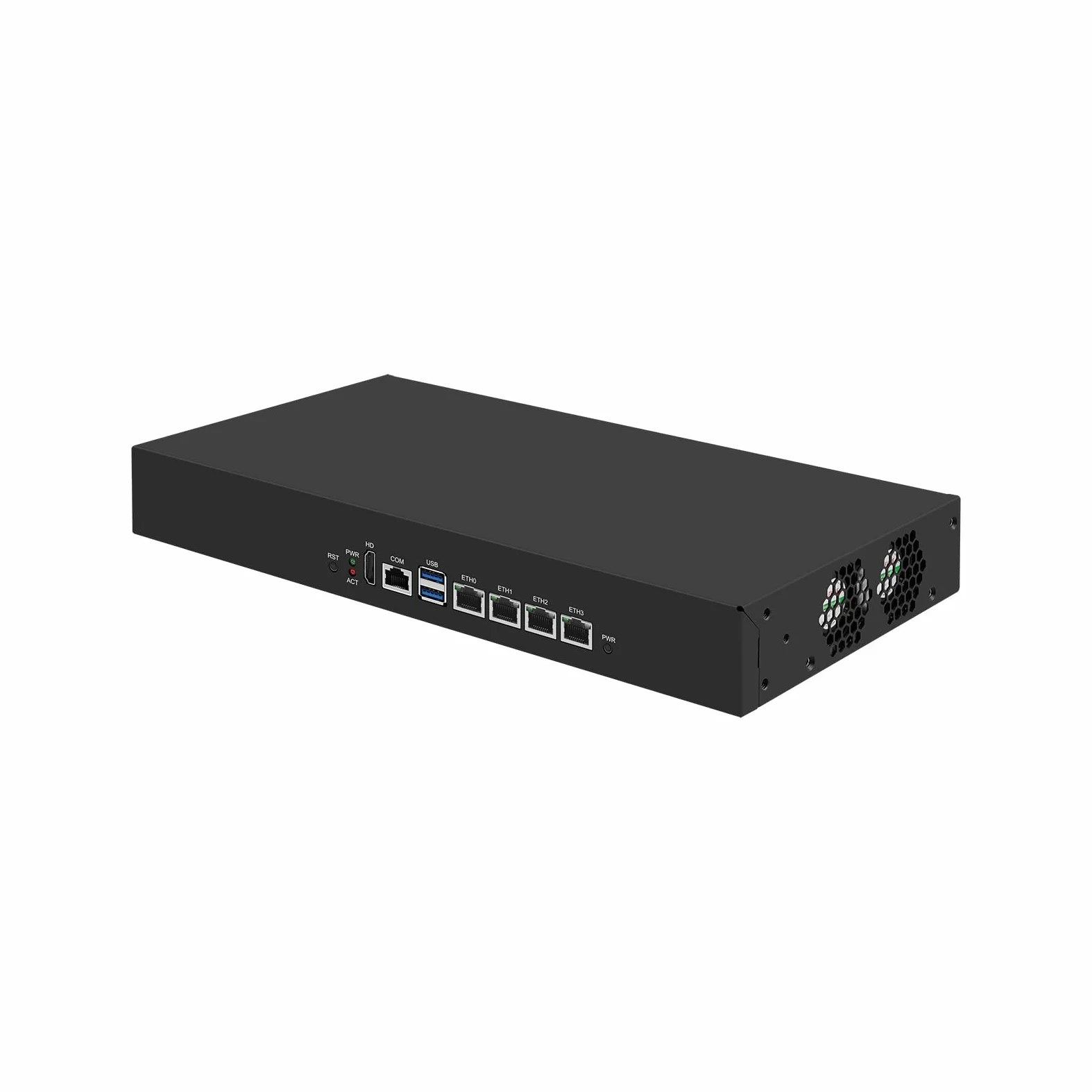 Firewall Hardware 13 Inch Appliance, PFSense, OPNsense, VPN, Router PC, N150, RJ72, 4 x 2.5GbE LAN, Console, HDMI, VGA, Dual SIM Slot, TPM2.0, 16G RAM, 512G SSD