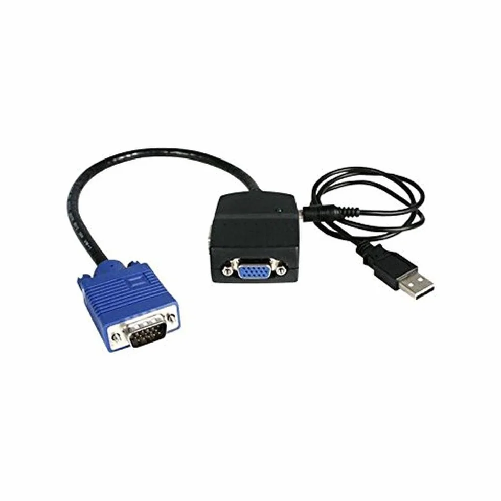 StarTech.com Sdoppiatore video VGA a 2 porte, Alimentato via USB