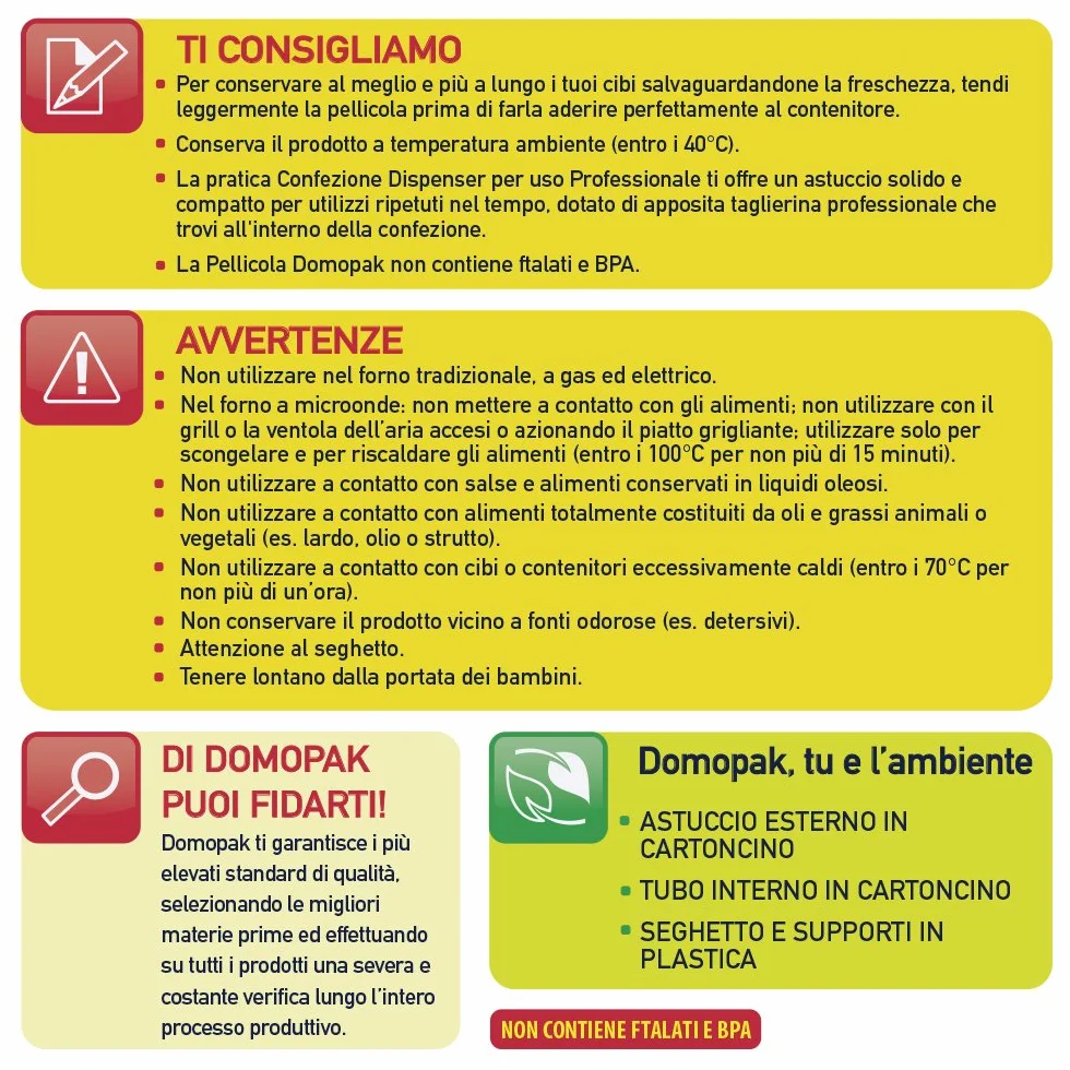 Cuki Domopak Pellicola Ultraderente 300 m