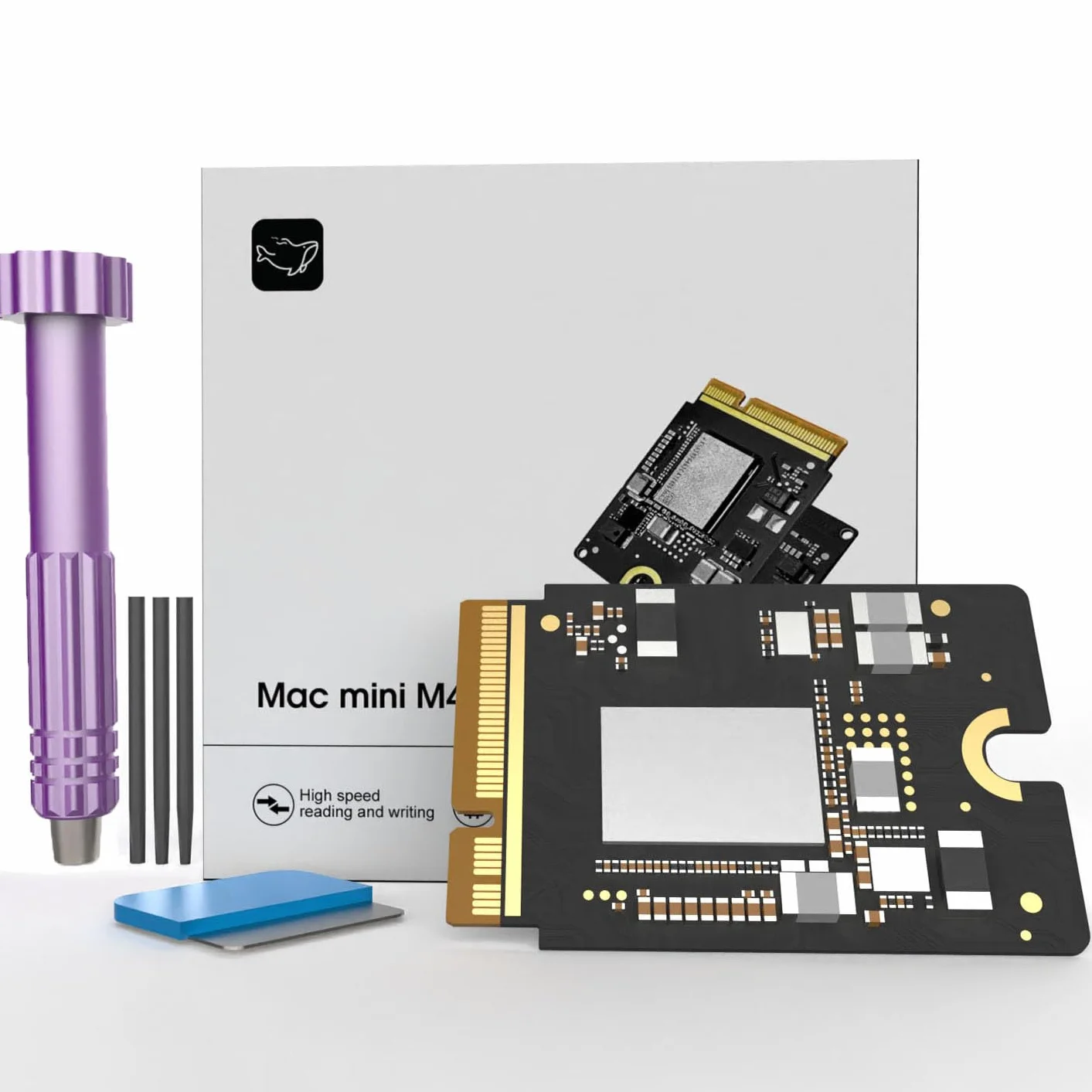 2025 M4 Macmini 1TB Aggiornamento dell'archiviazione SSD per Mac Mini, installazione fai da te