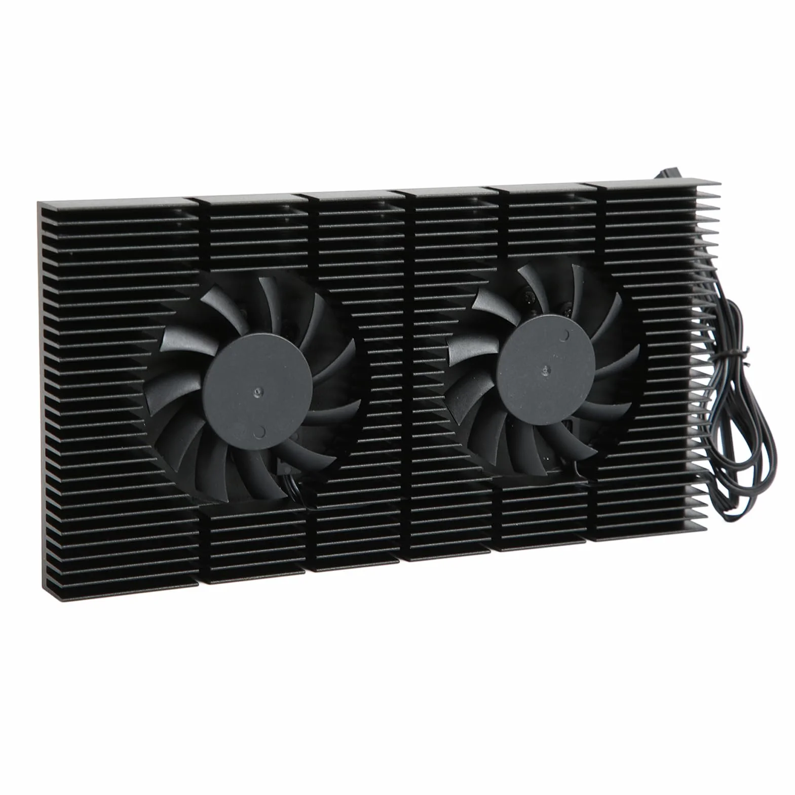 Dispositivo di Raffreddamento della Piastra Posteriore Facile Installazione Raffreddatore della Piastra Posteriore della GPU Dual Fan Dissipatore di Calore Veloce Lavorazione CNC