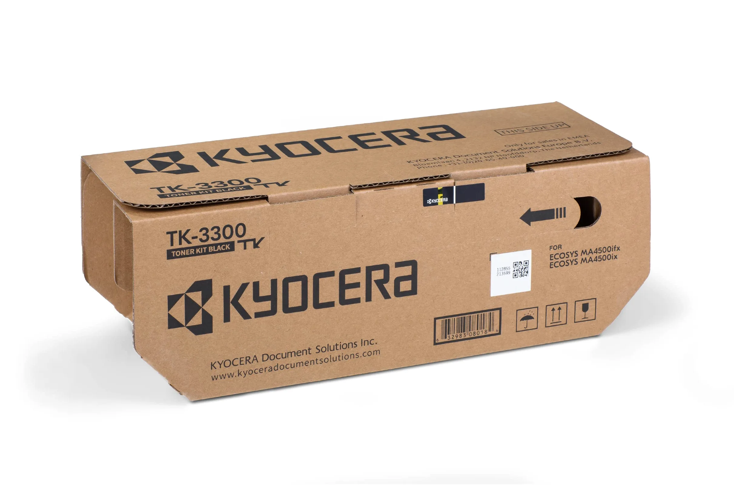 KYOCERA TK-3300 Toner Nero Compatibile con Ecosys MA4500ix ed Ecosys MA4500ifx. Cartuccia Toner Originale Fino a 14500 Pagine