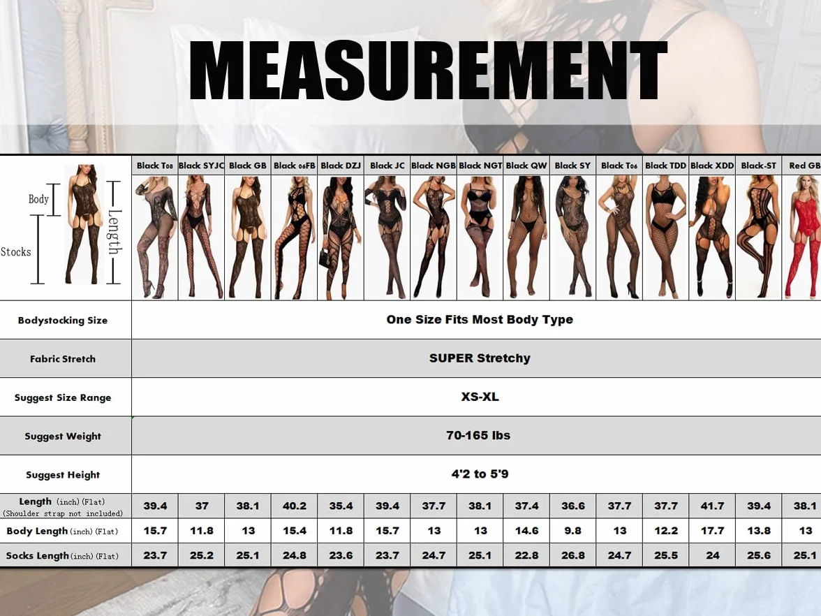 Buitifo Sexy Halter Bodystocking Donna